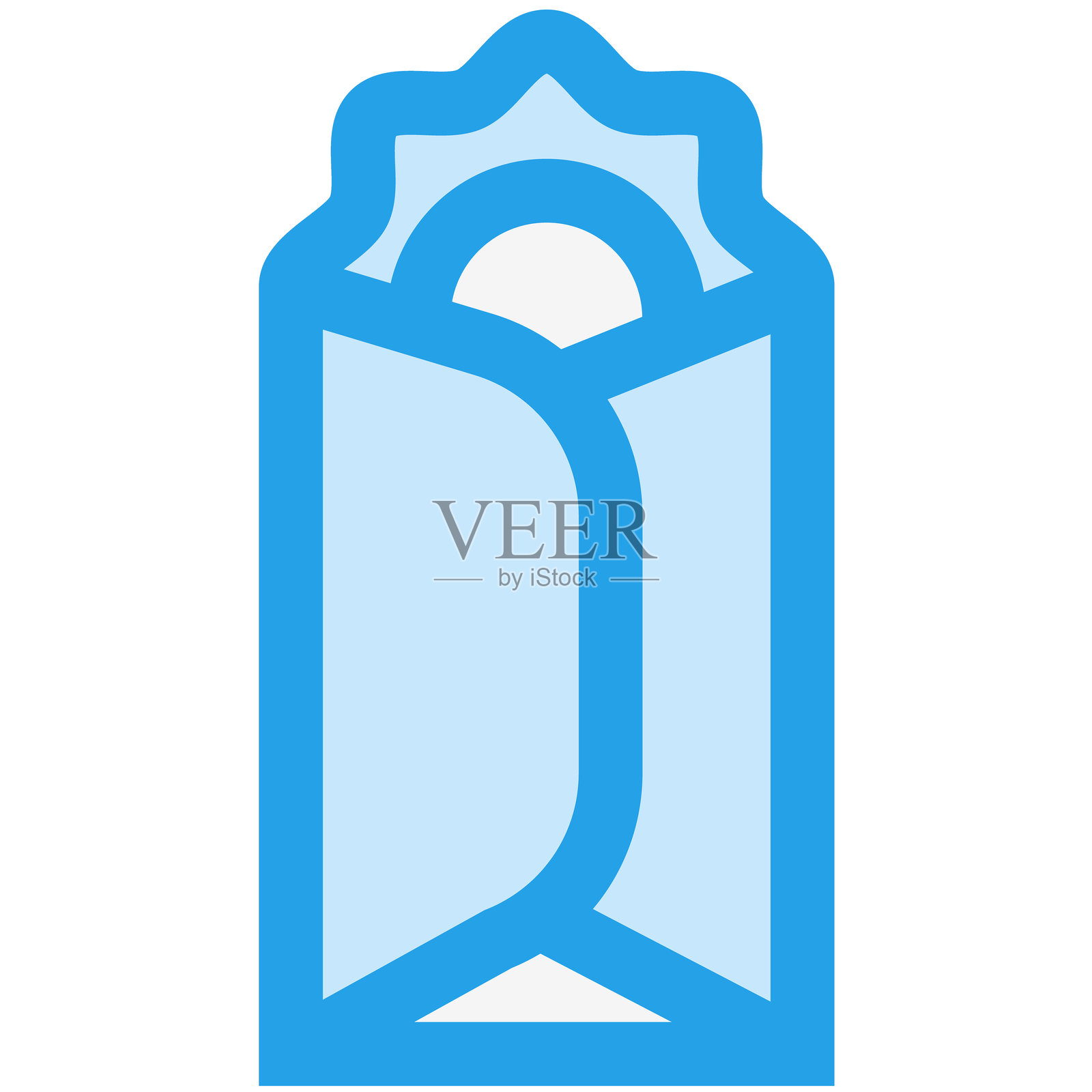 墨西哥卷饼矢量图标设计插图插画图片素材