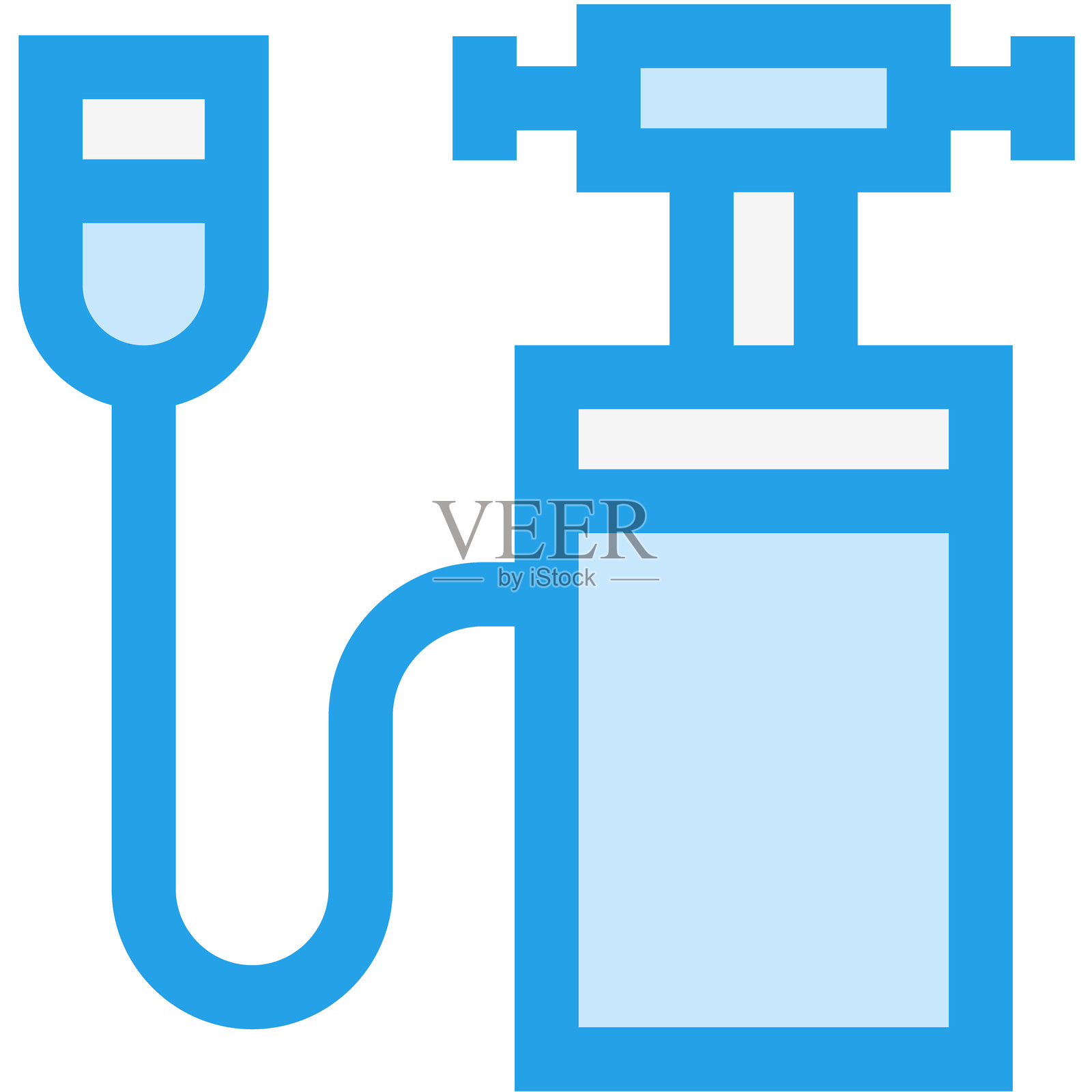 空气泵矢量图标设计插图插画图片素材