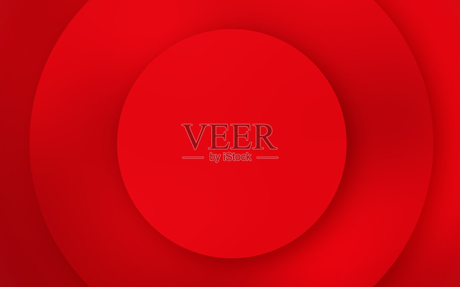 现代渐变抽象红色圆形分层背景插画图片素材