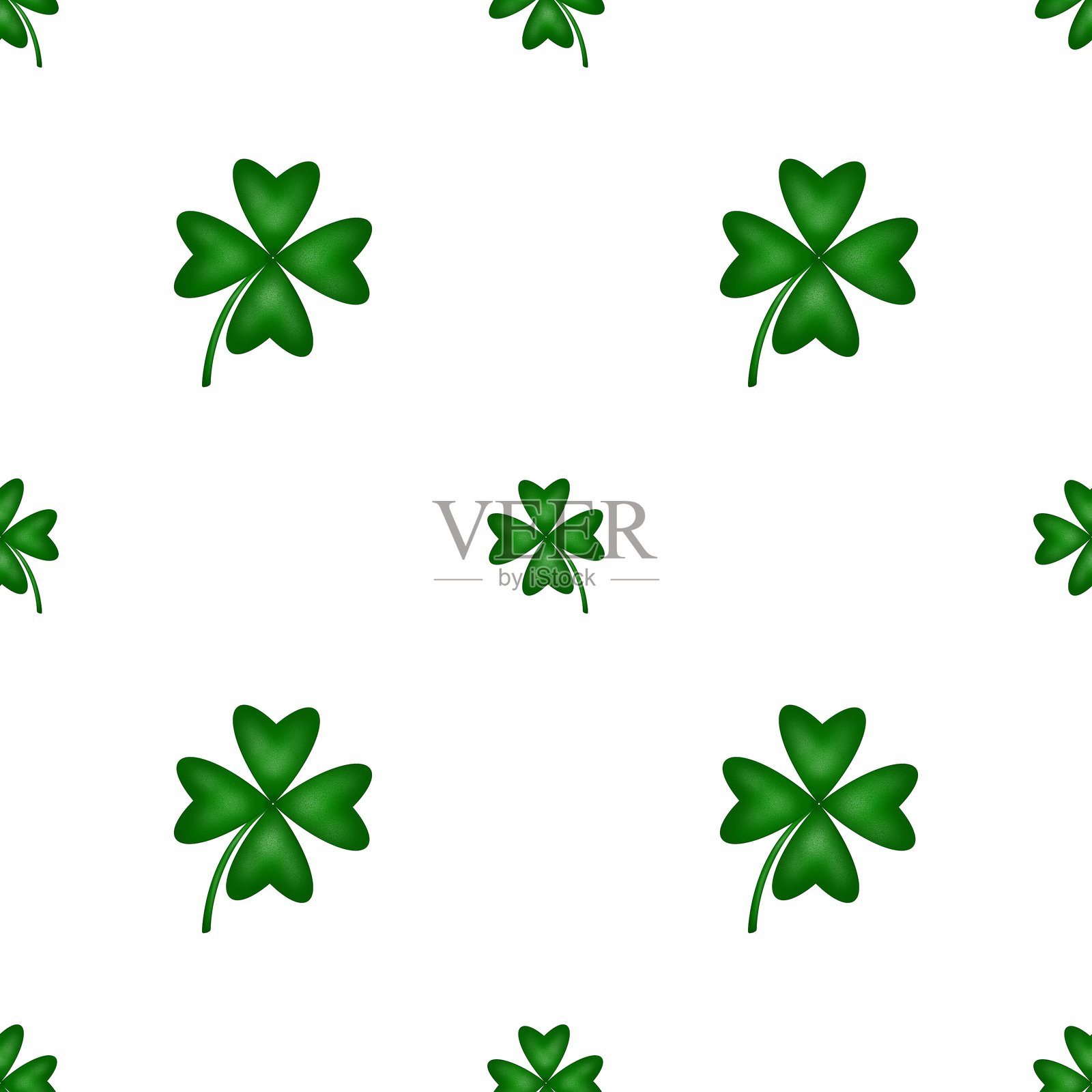 三叶草图案照片摄影图片