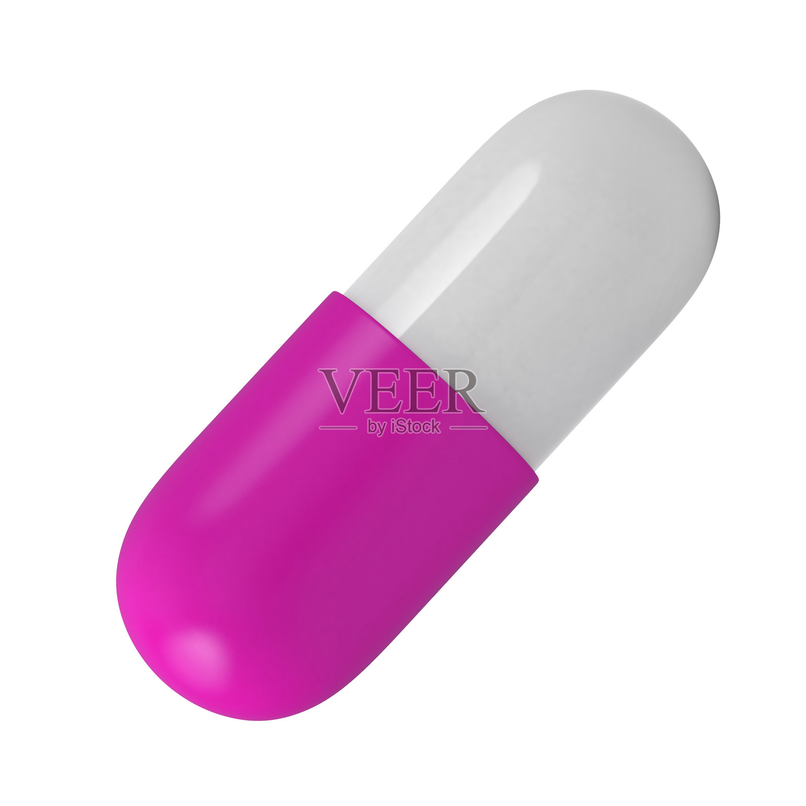 白色和粉色药丸近距离微距拍摄。药物，医疗保险的概念照片摄影图片