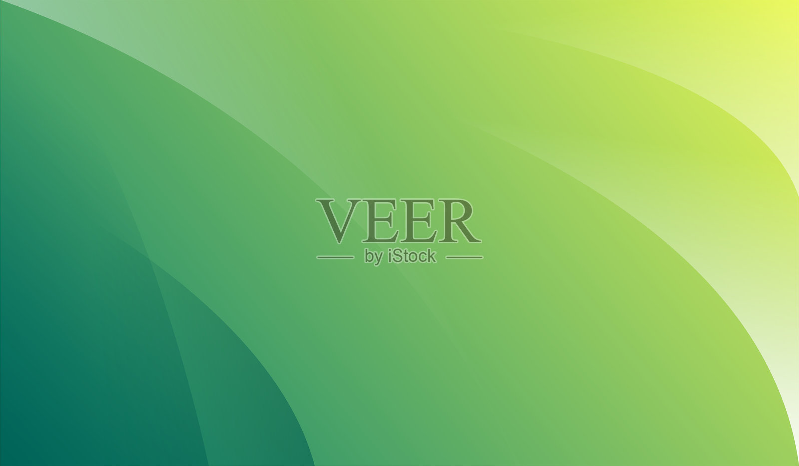 渐变背景绿色现代插画图片素材