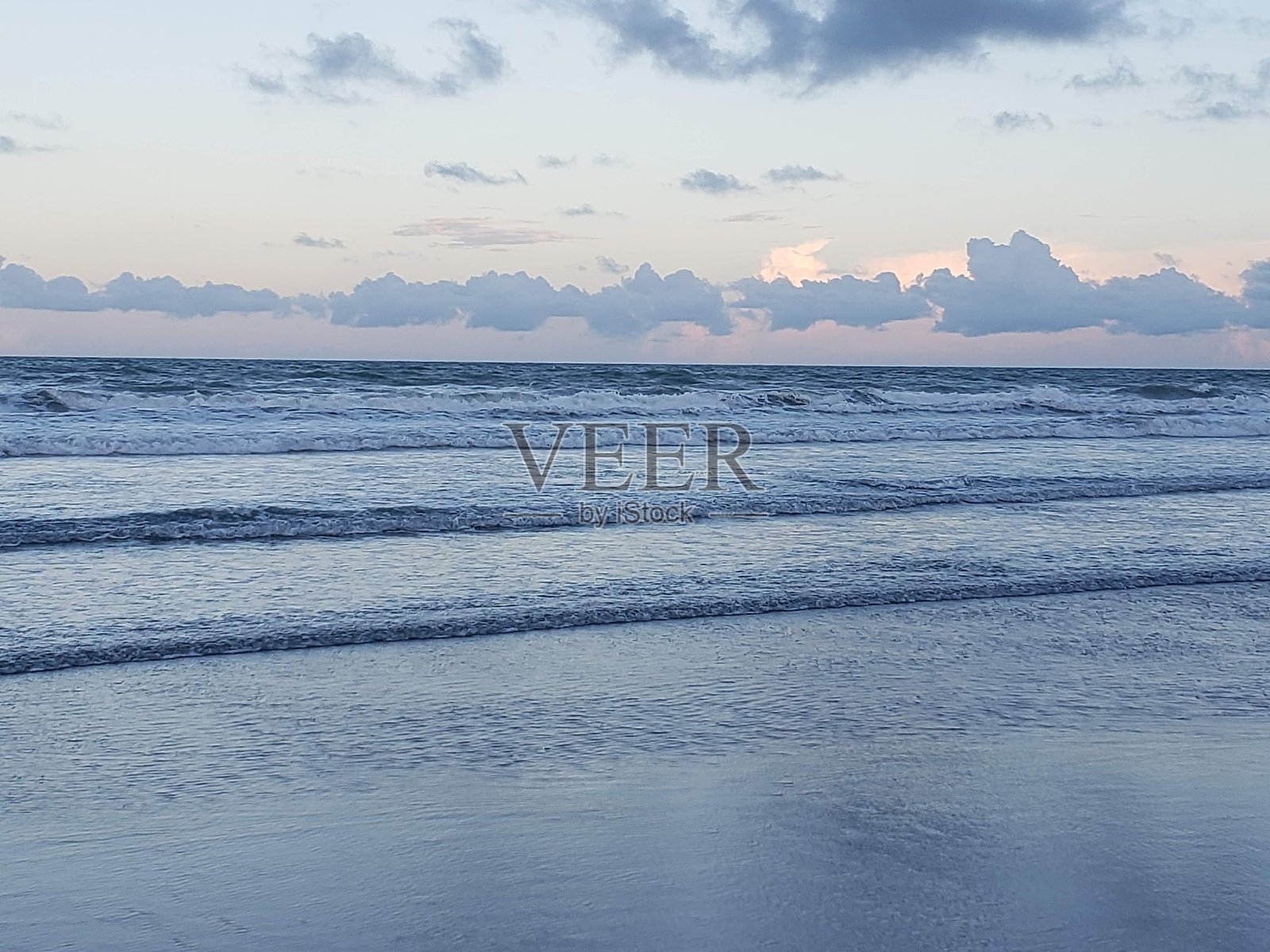 佛罗里达的海滩浪潮照片摄影图片