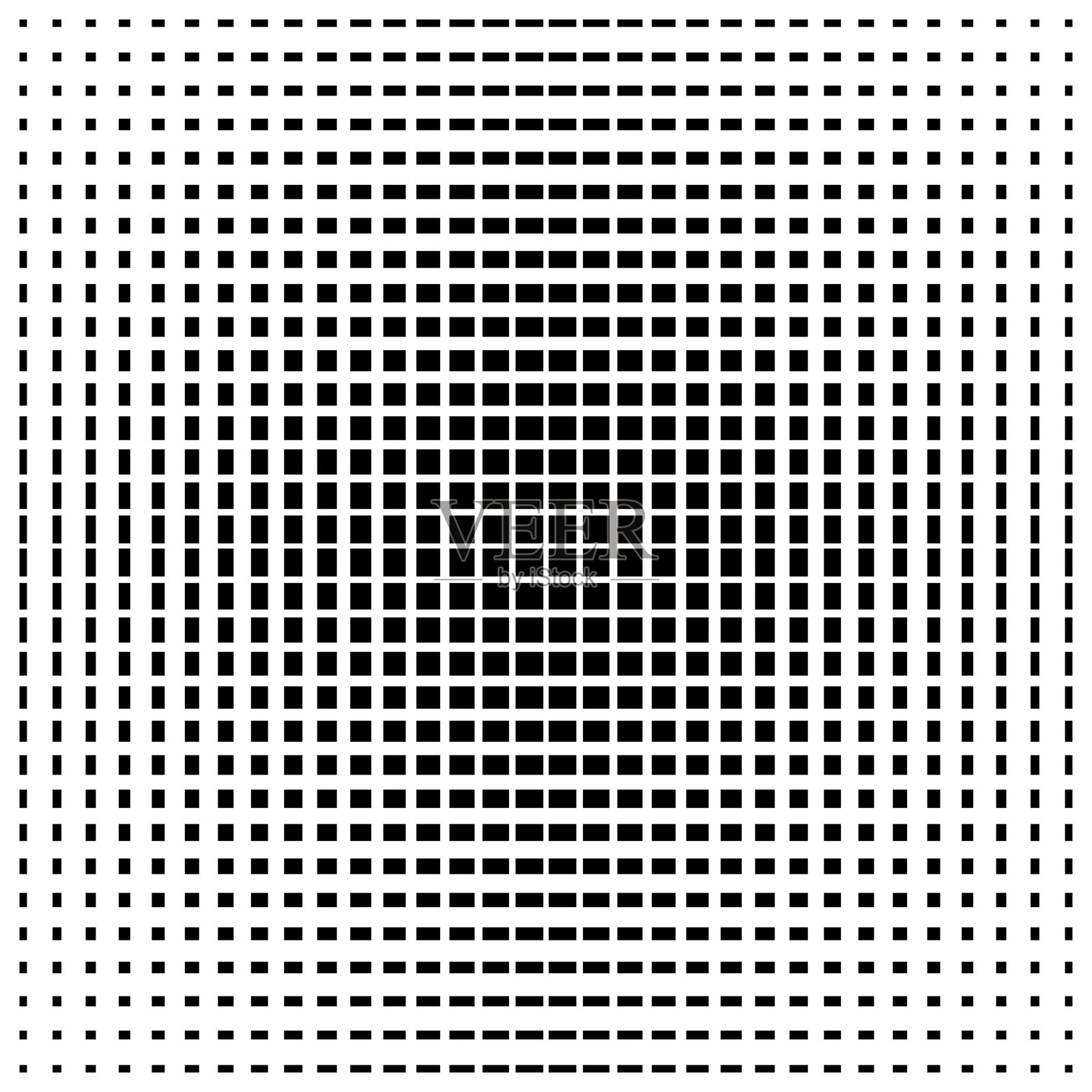 几何光学错觉，抽象黑白方格图案插画图片素材