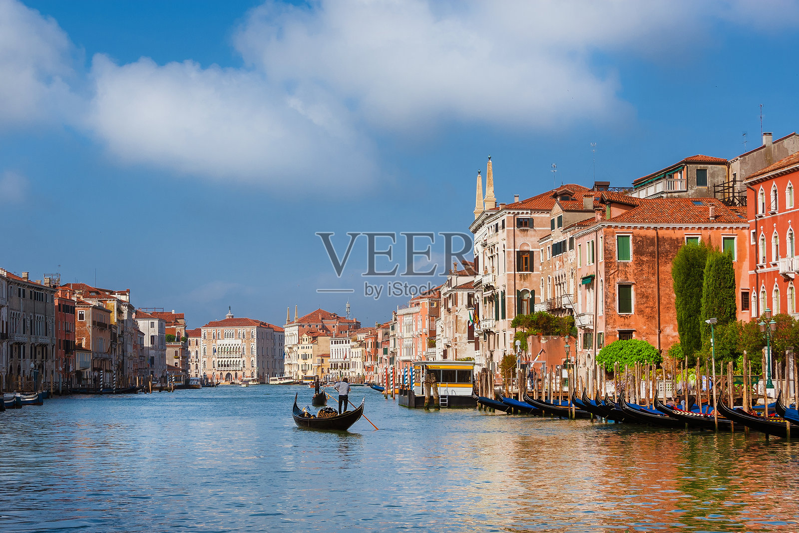 威尼斯大运河景观照片摄影图片