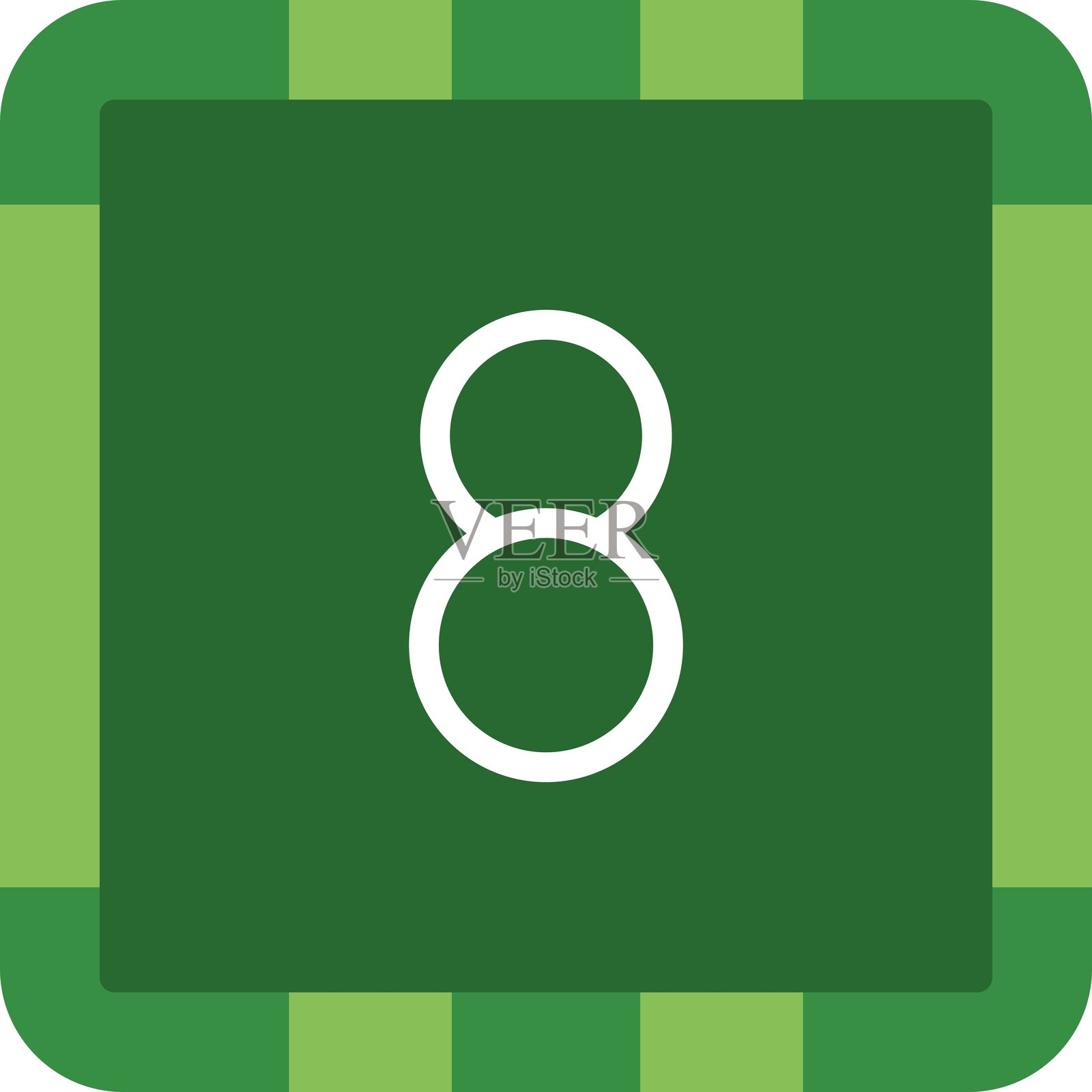 八个图标插画图片素材