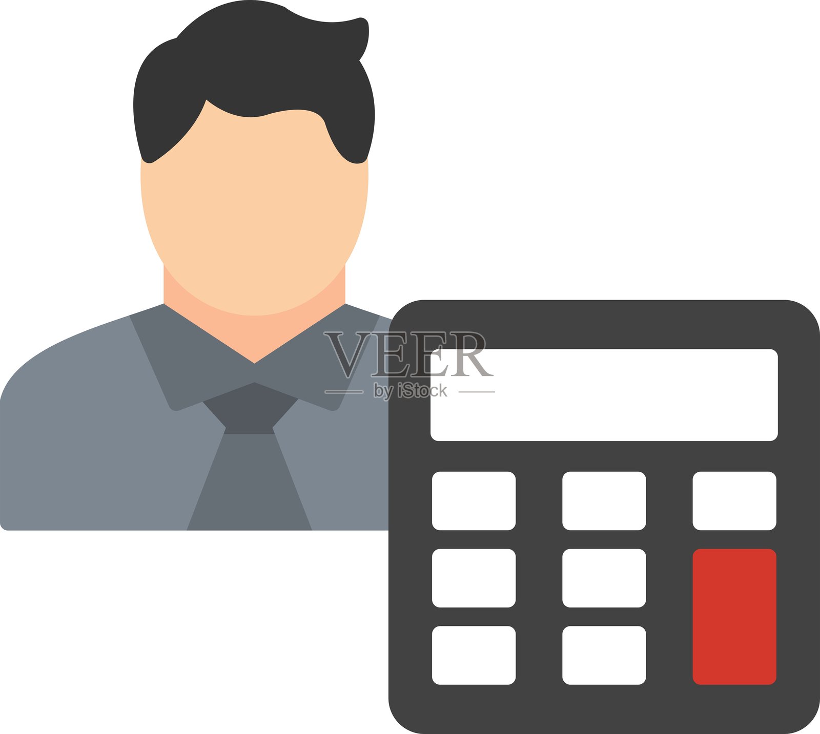 会计图标插画图片素材