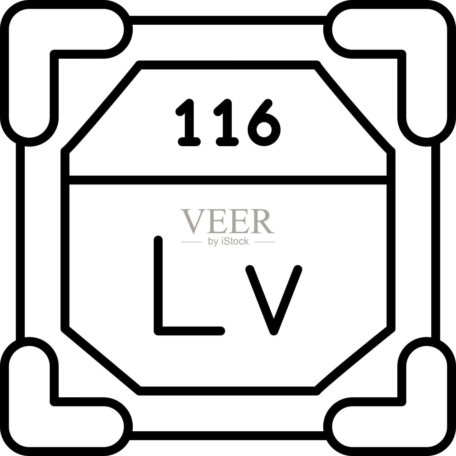 116 锂弗莫里乌姆图标插画图片素材