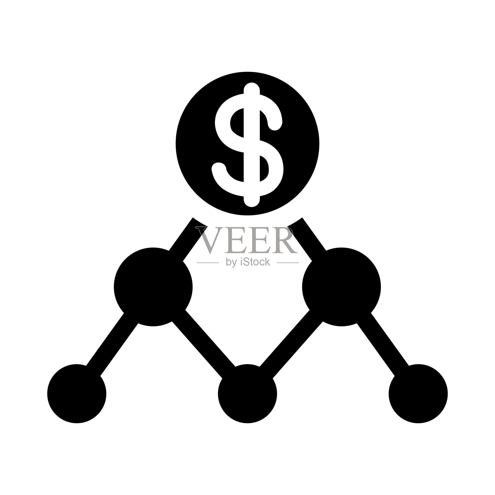 商业图表图标矢量插图平面设计插画图片素材