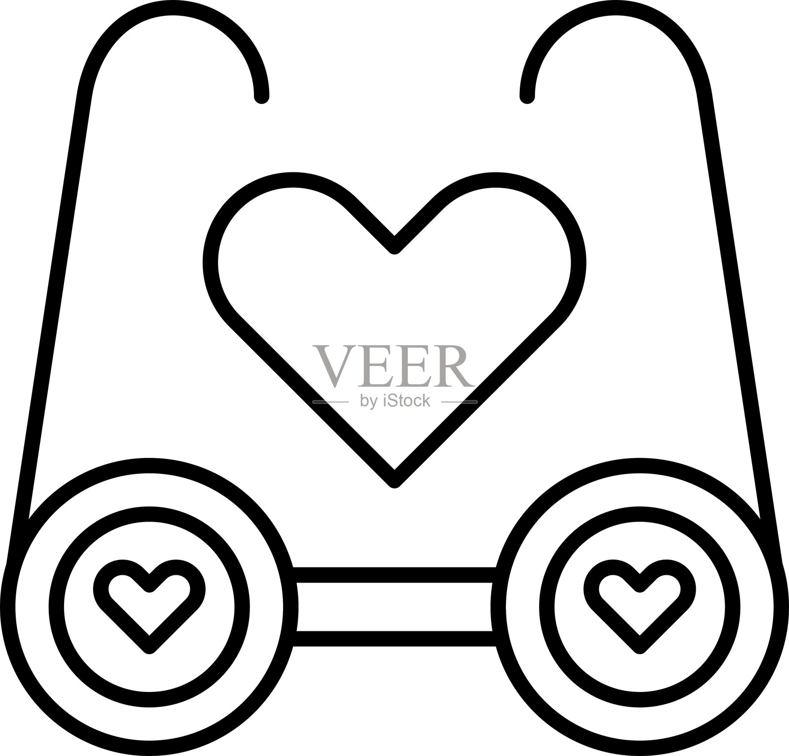 太阳镜图标插画图片素材