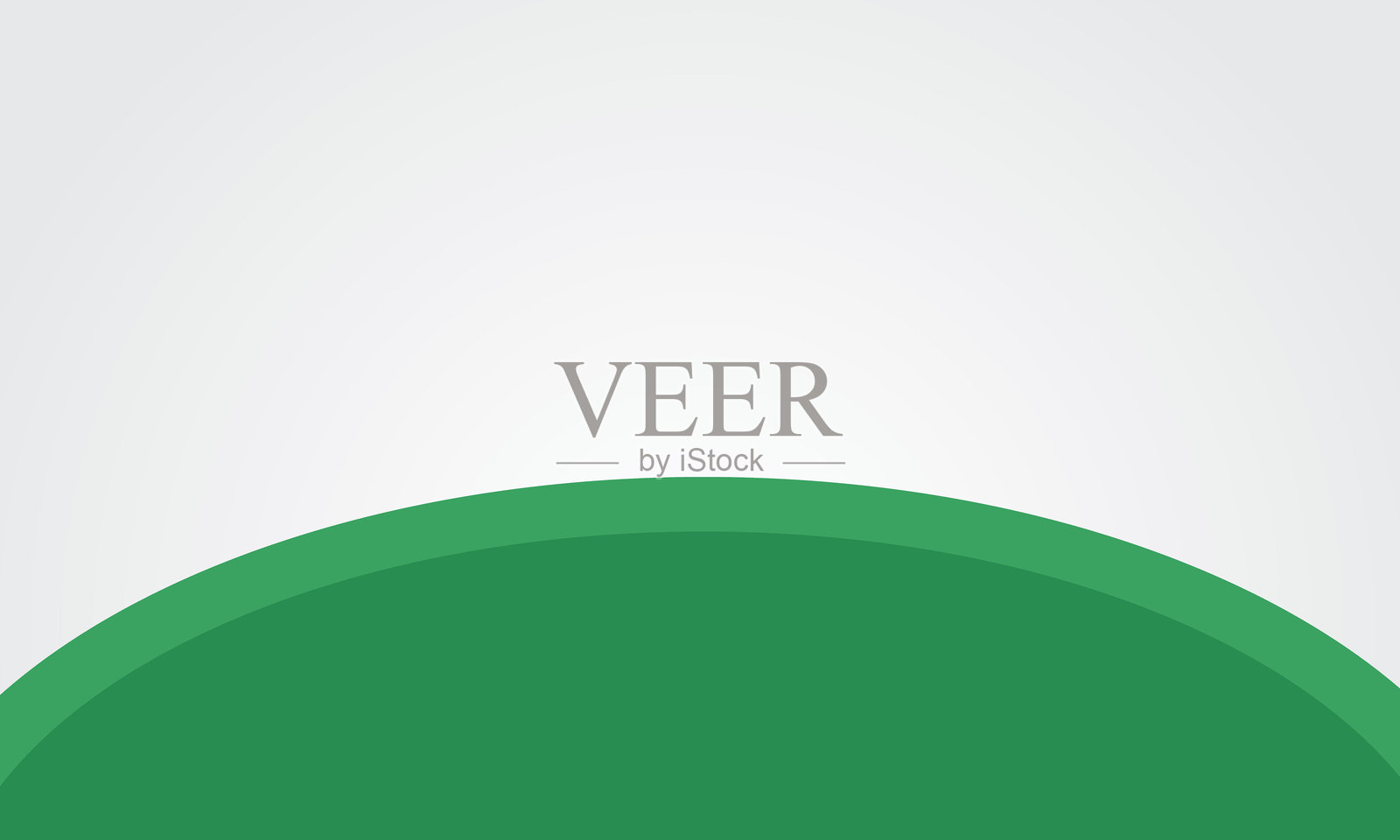 带有绿色曲线的抽象背景插画图片素材