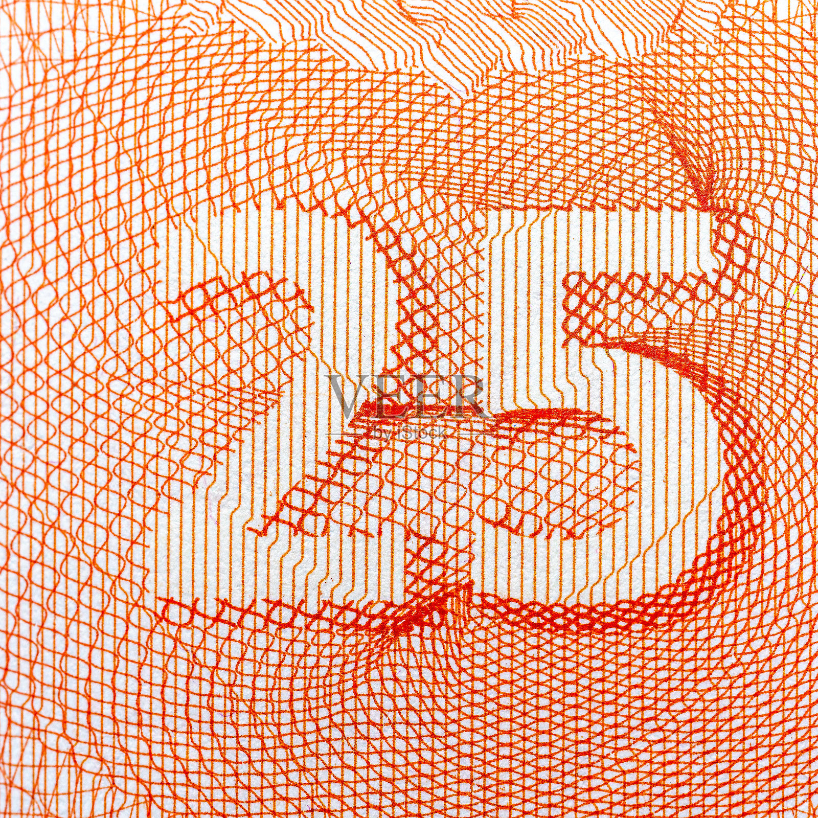 白色背景上精致的橙色数字25设计特写。照片摄影图片