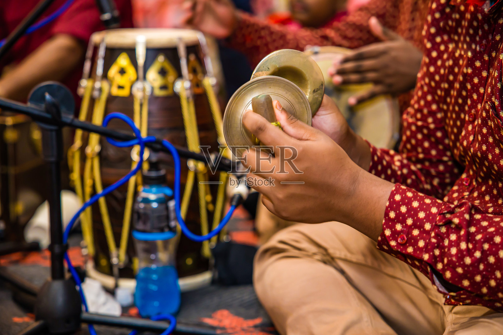 印度传统钹特写照片摄影图片