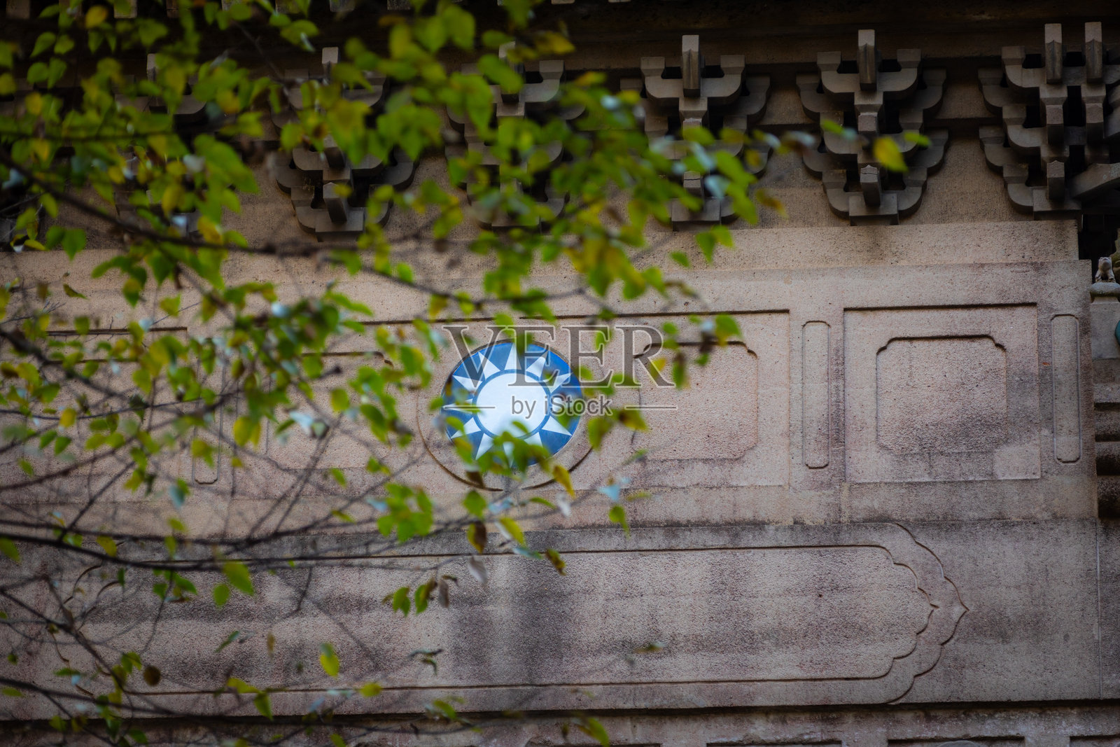 灵谷寺的秋季风景照片摄影图片