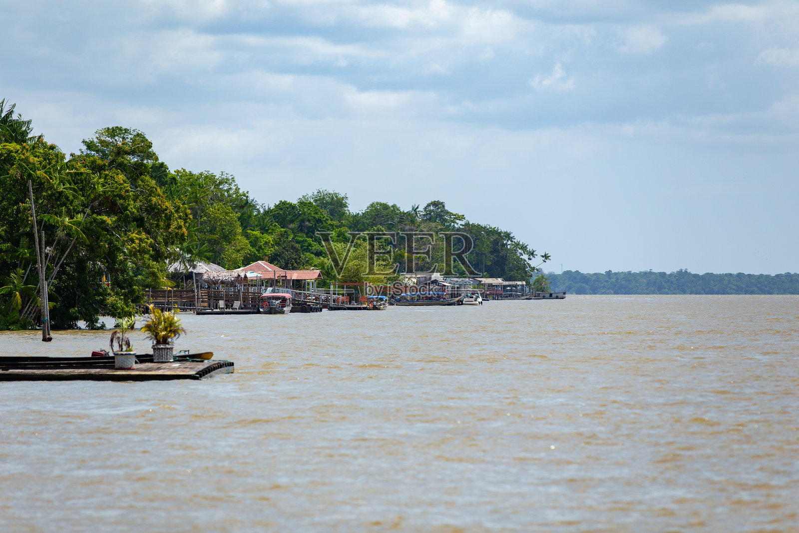 巴西帕拉州贝伦的康布岛照片摄影图片