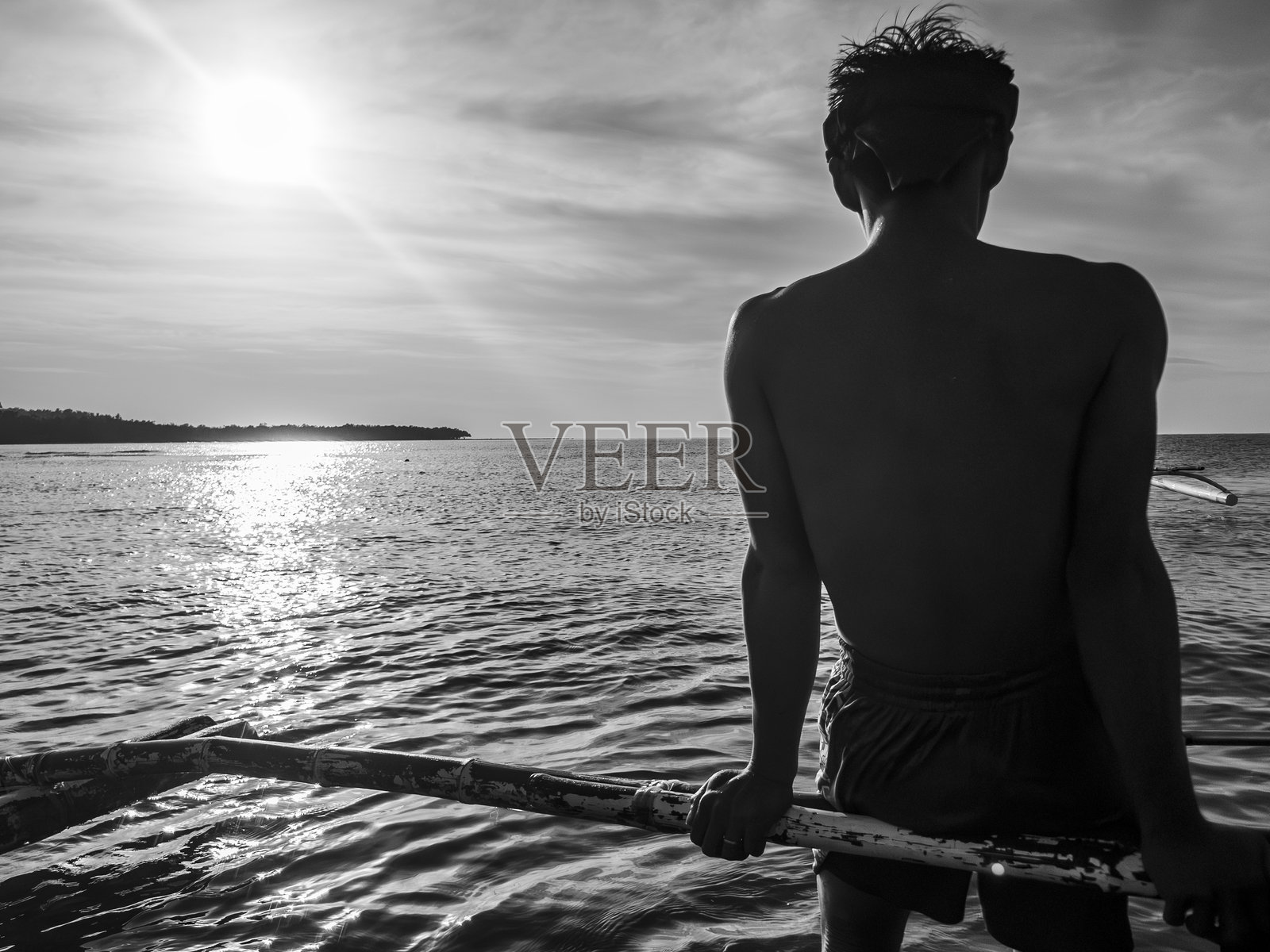 观察鲸鲨，塔乌格，利拉，菲律宾照片摄影图片