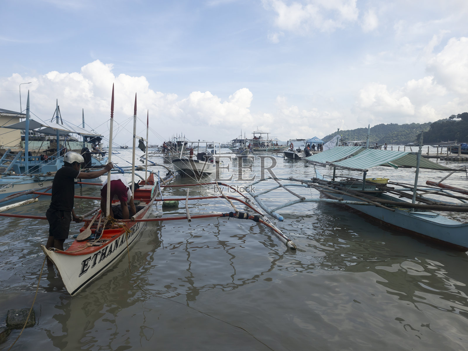 菲律宾的艾尔尼多海滩照片摄影图片