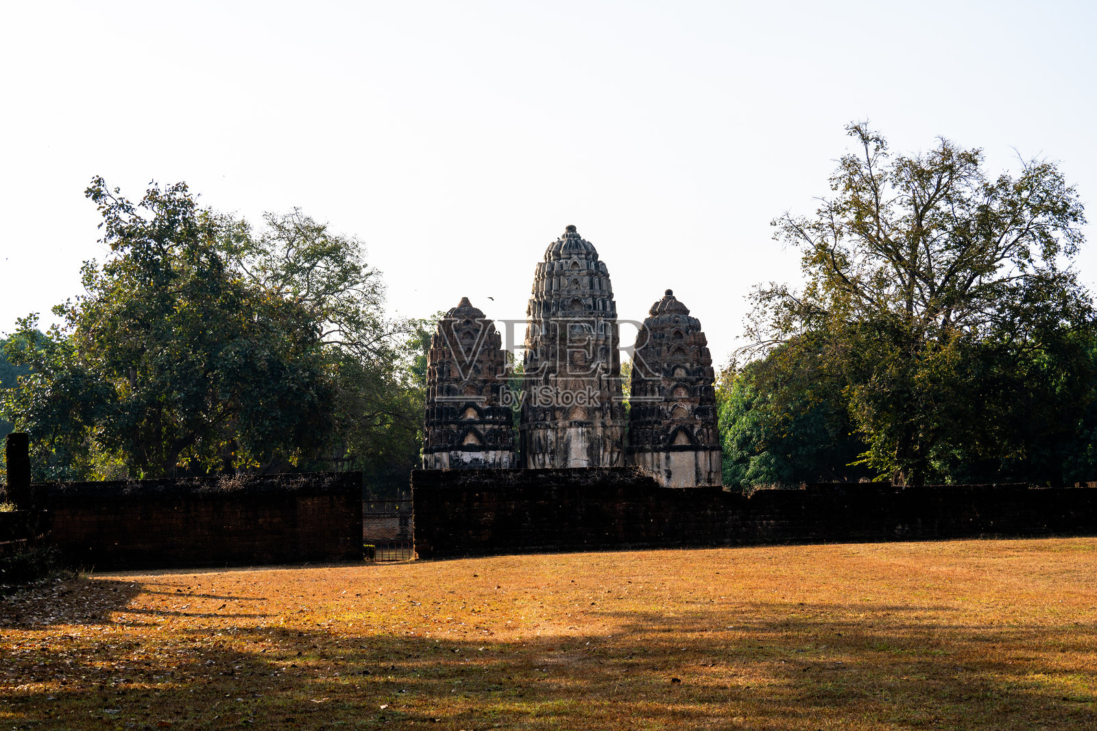 素可泰历史公园照片摄影图片