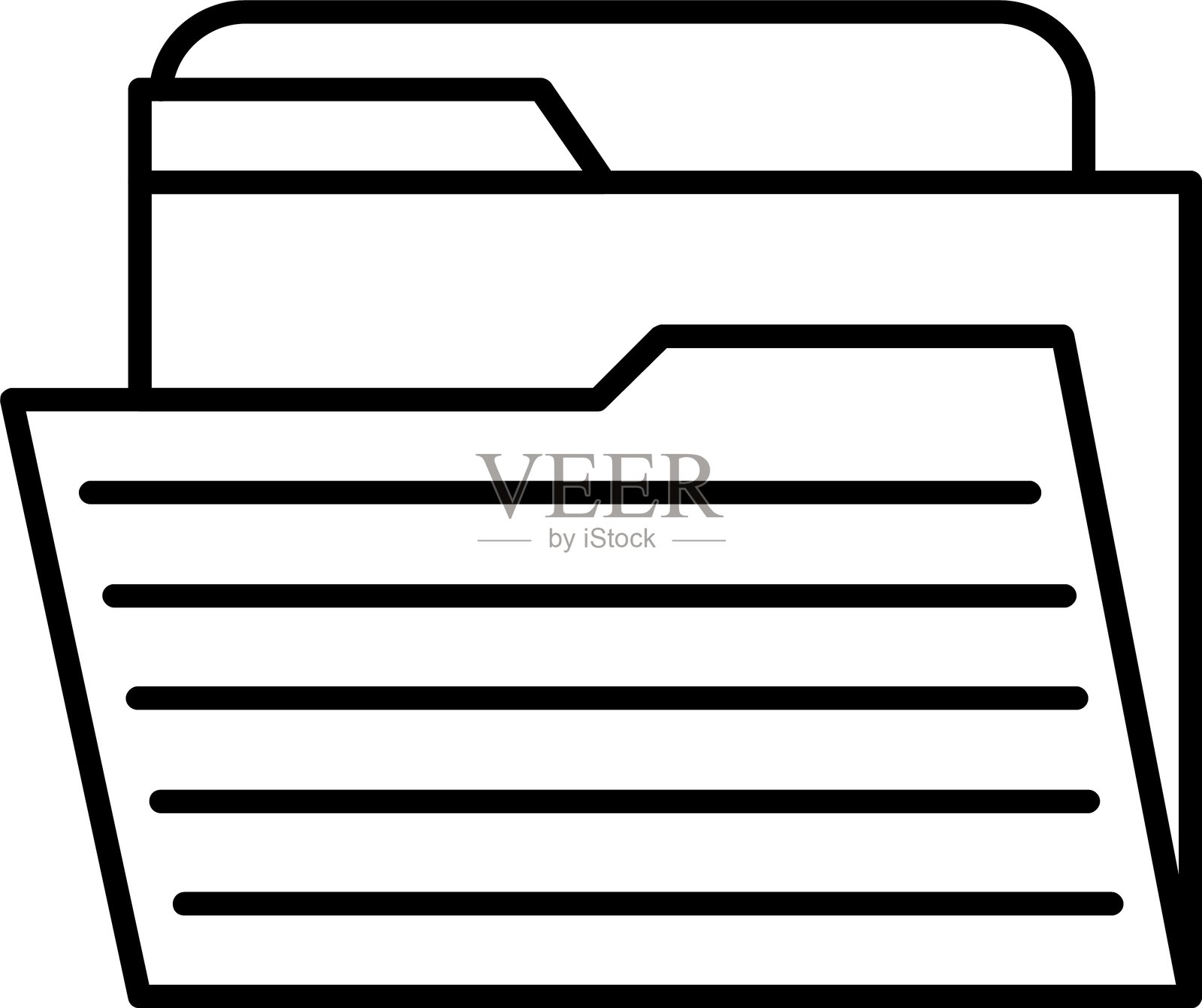 文件夹图标插画图片素材