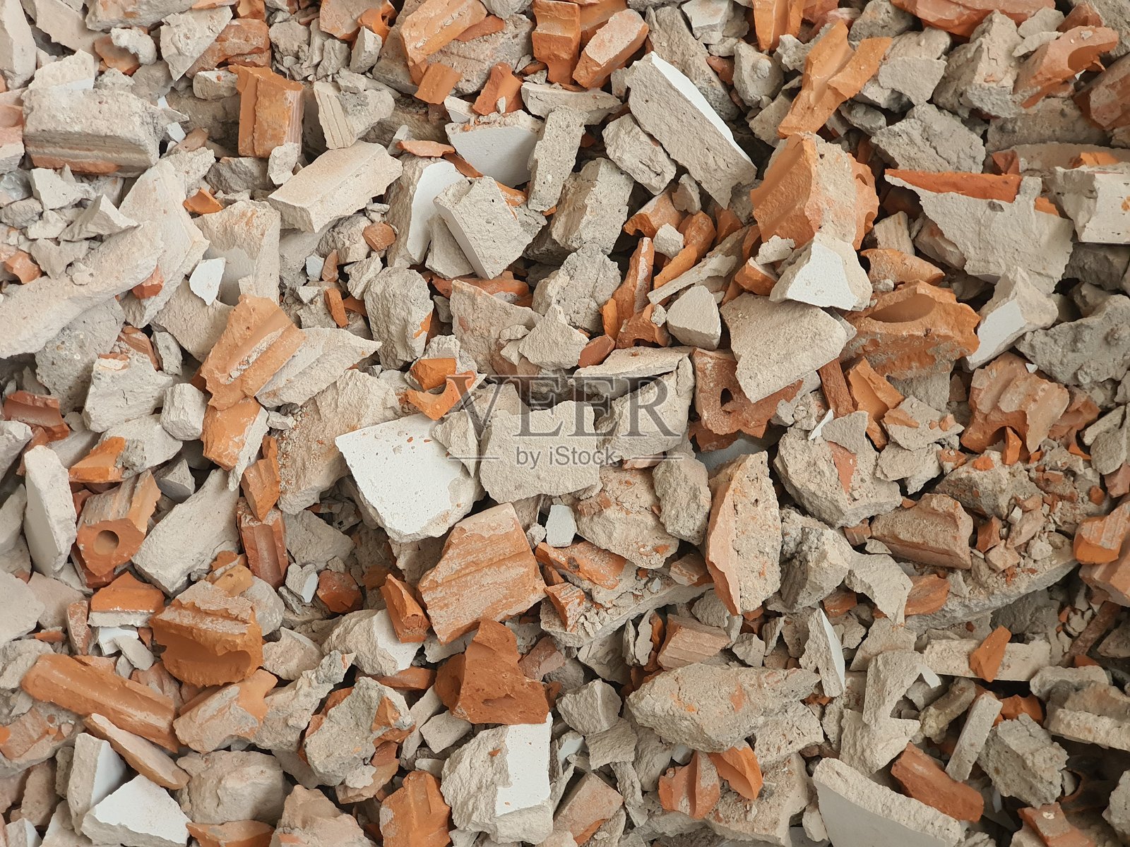 破碎的混凝土墙壁碎片照片摄影图片