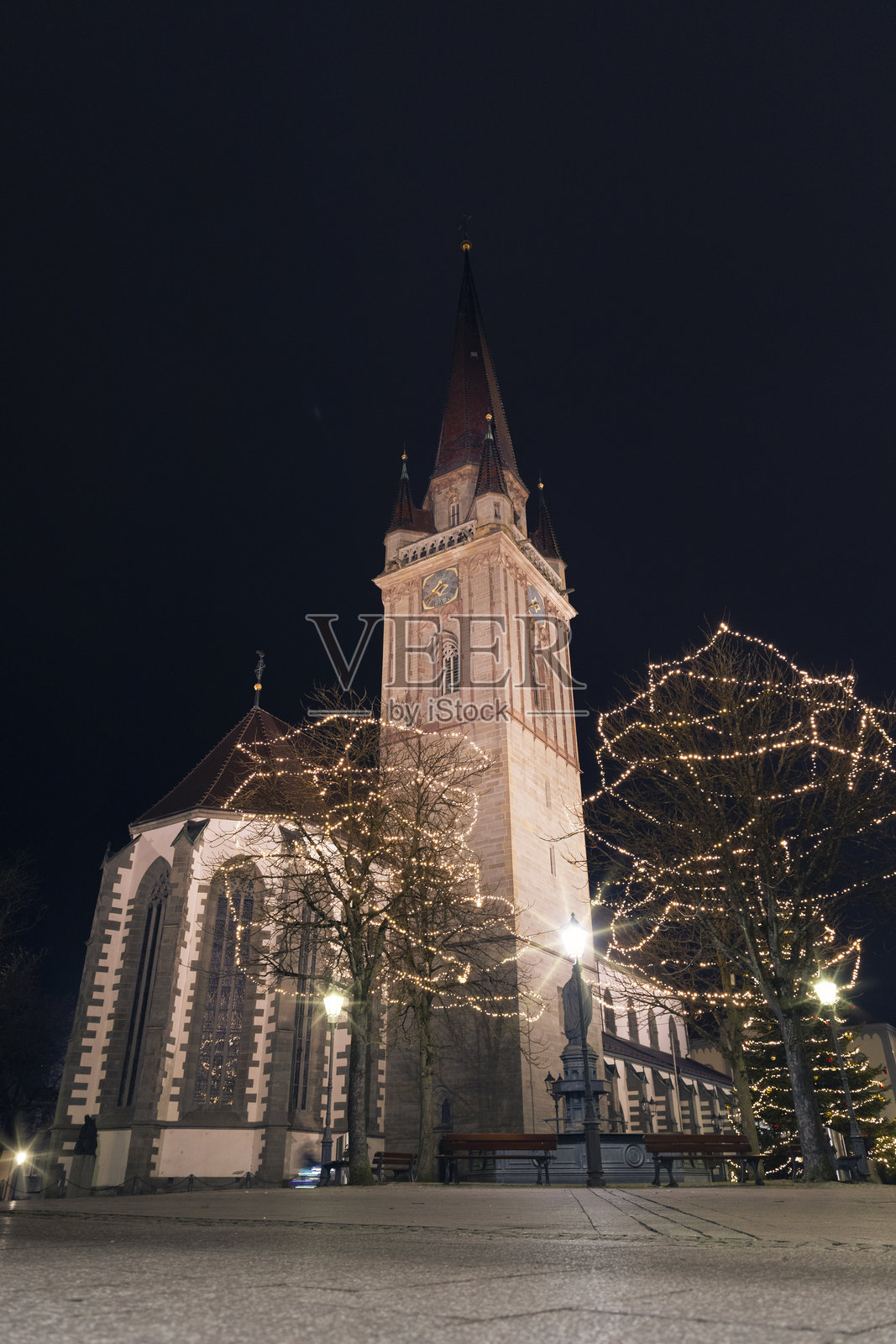 拉多夫采尔的教堂照片摄影图片