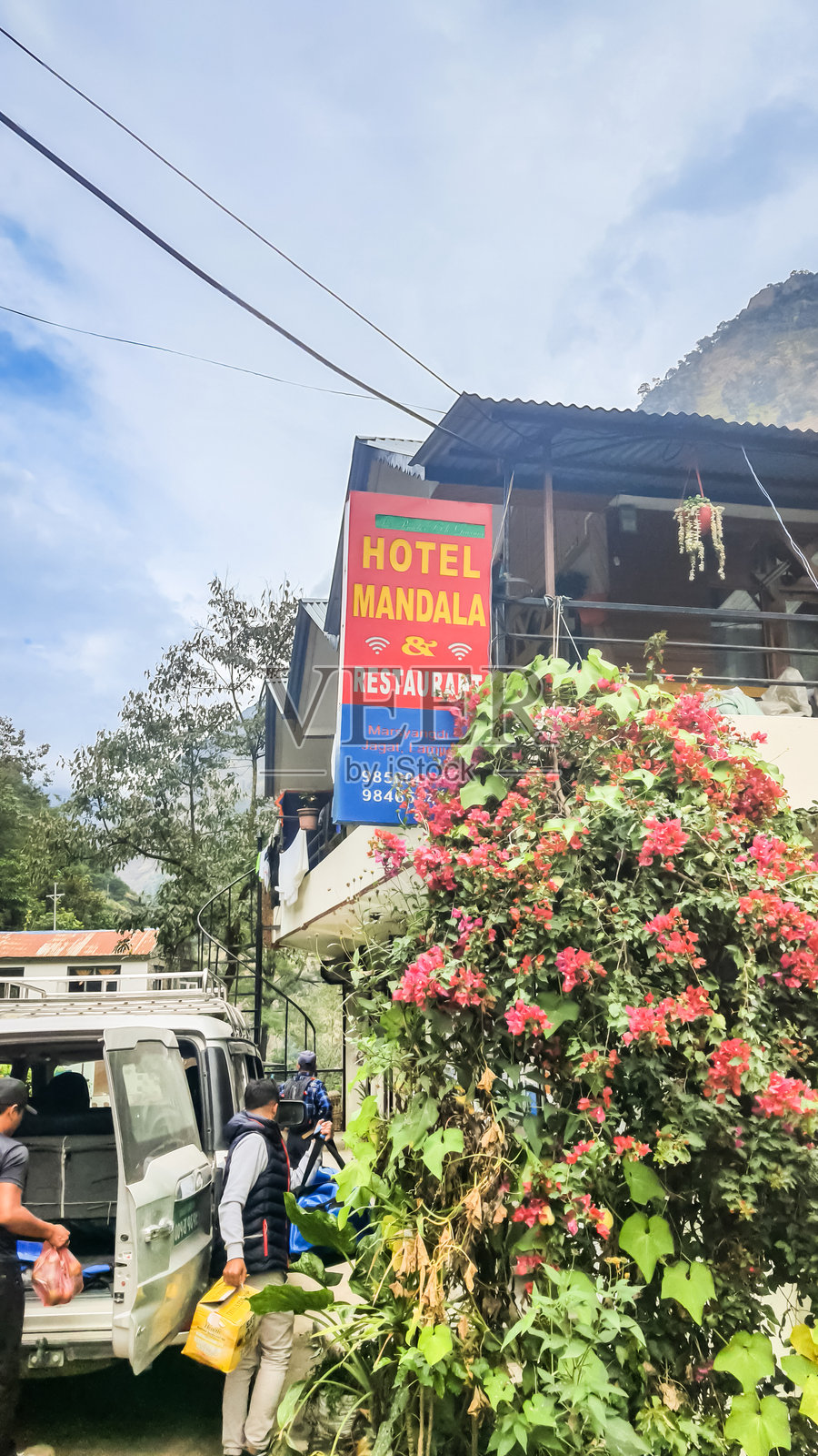 贾加特的曼陀罗酒店。照片摄影图片