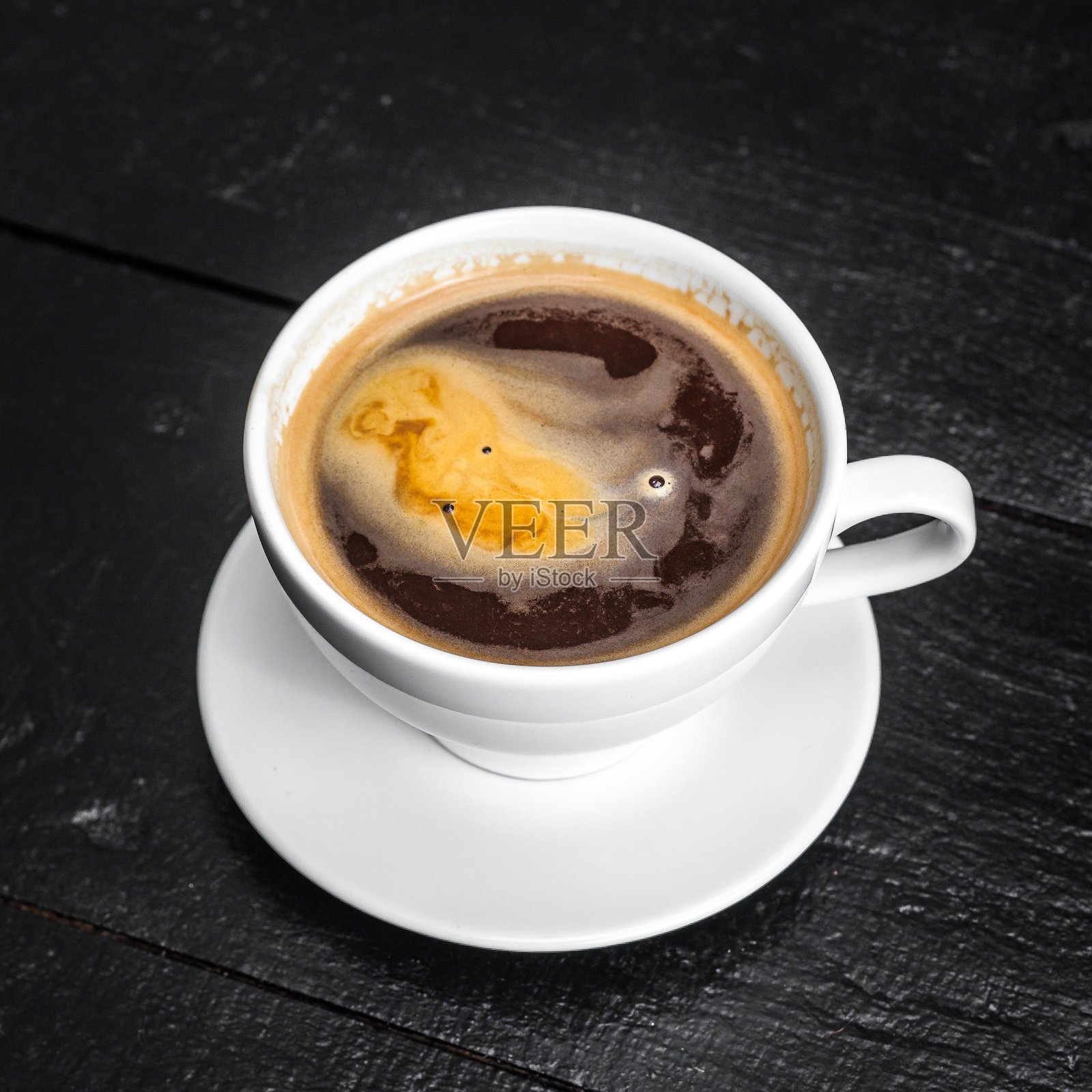 浓缩咖啡拿铁咖啡因饮用，咖啡师照片摄影图片