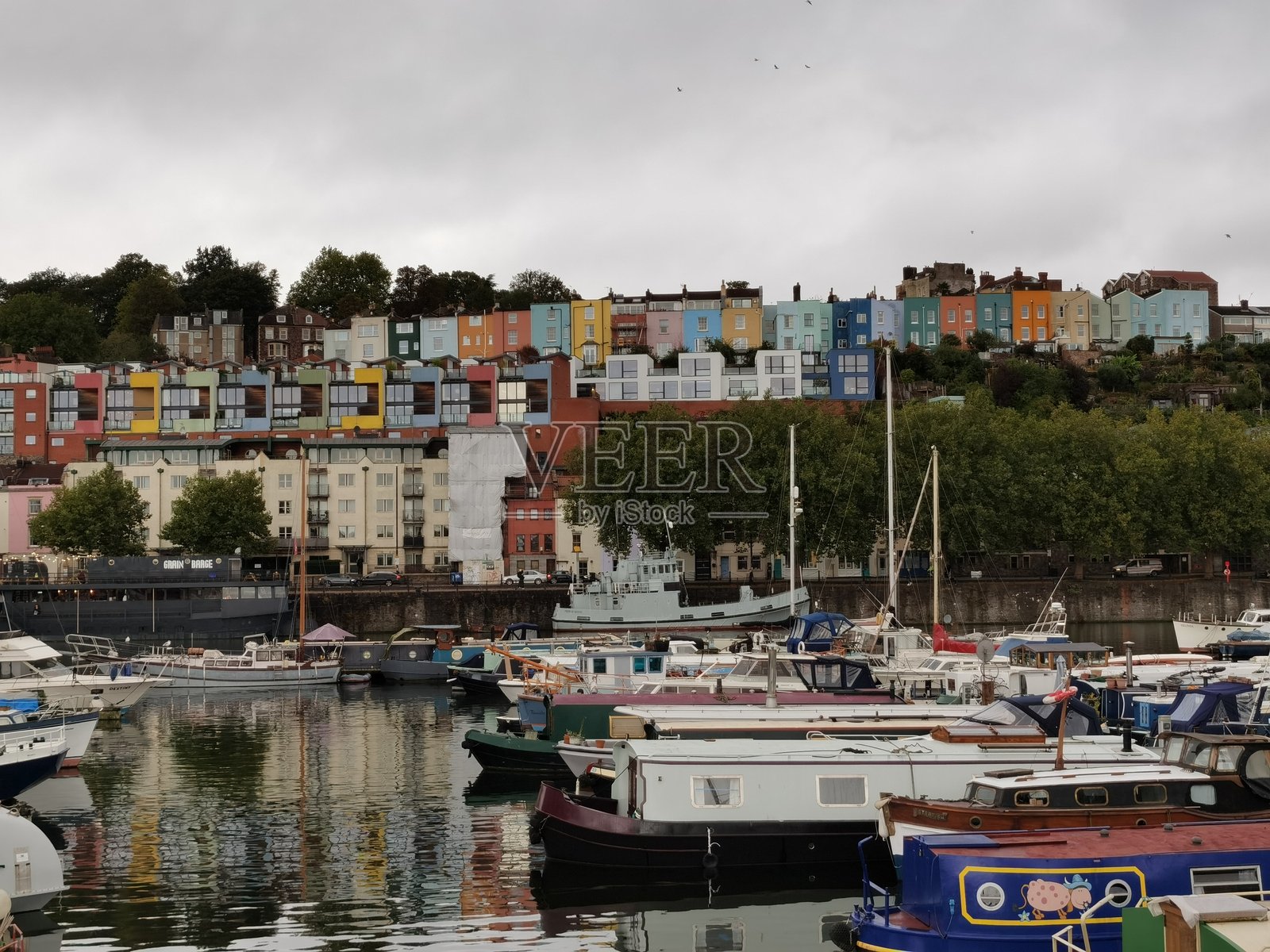 英国布里斯托市的城市风光照片摄影图片