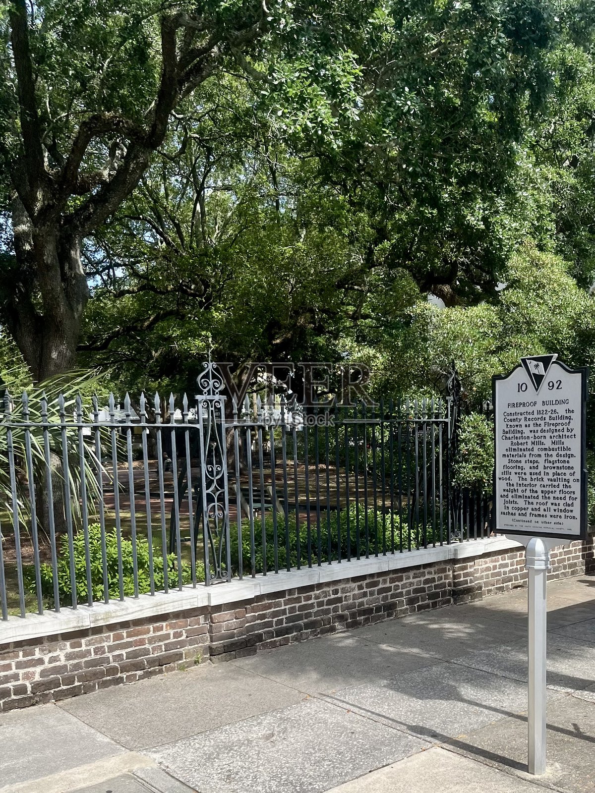 查尔斯顿的会议街照片摄影图片