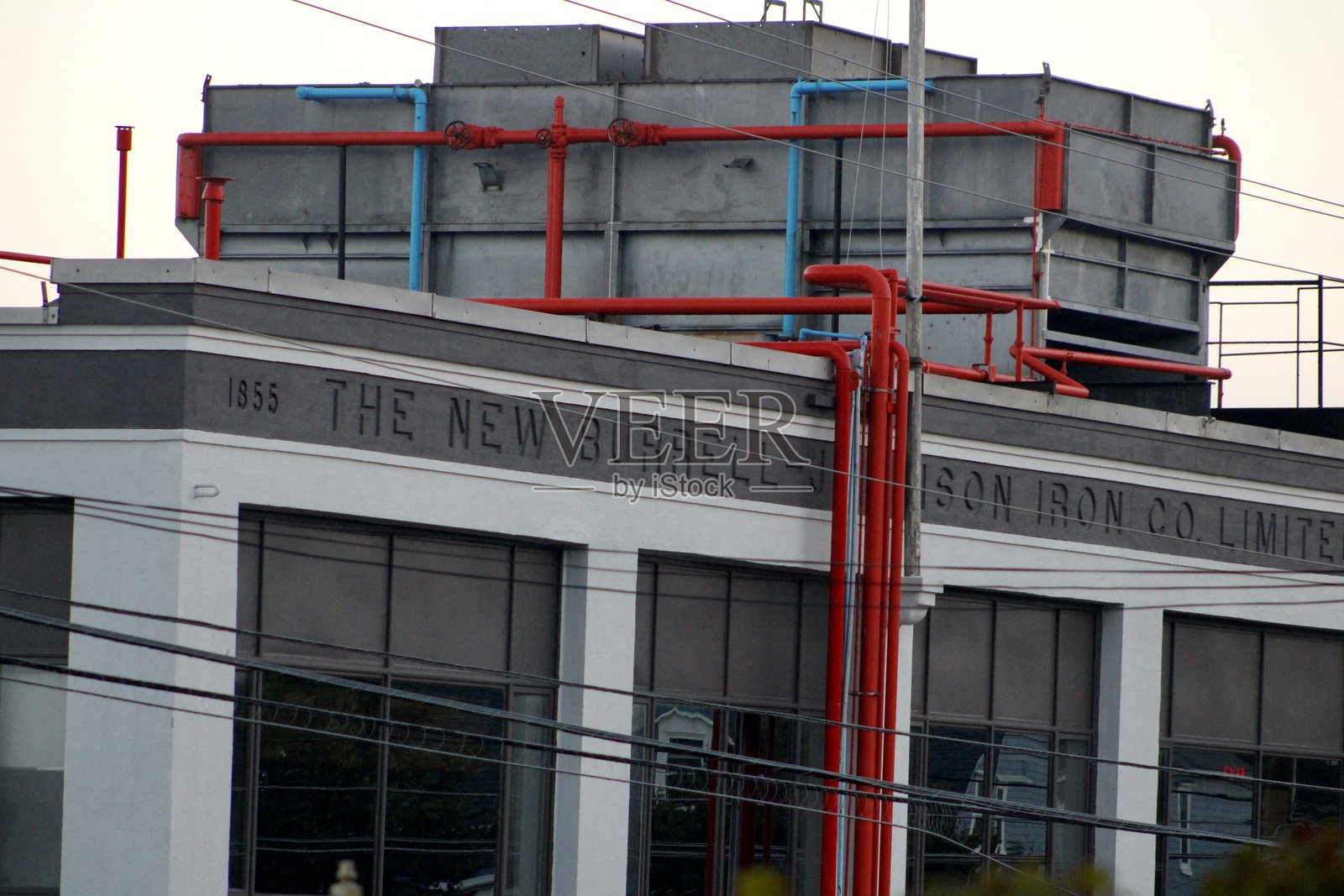 巴雷尔-约翰逊铁业公司大楼照片摄影图片