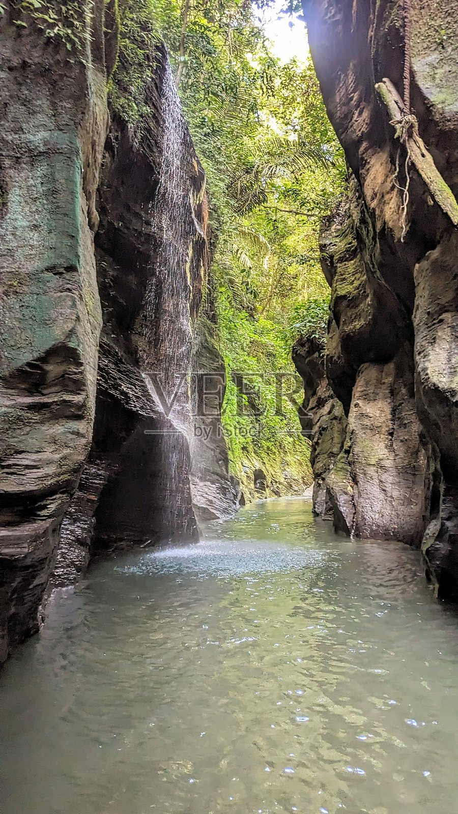 美丽地点的瀑布照片摄影图片