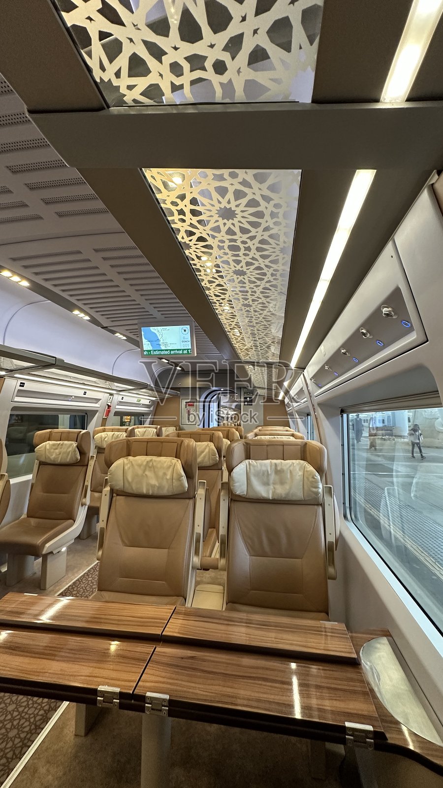 沙特阿拉伯麦加 - 2025年1月9日：哈拉曼高速铁路站为朝圣者提供现代化交通，连接主要城市。照片摄影图片