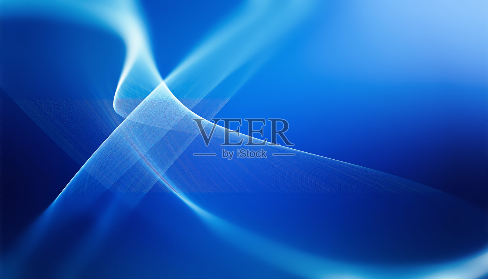 发光的蓝色条纹创造出现代抽象背景照片摄影图片