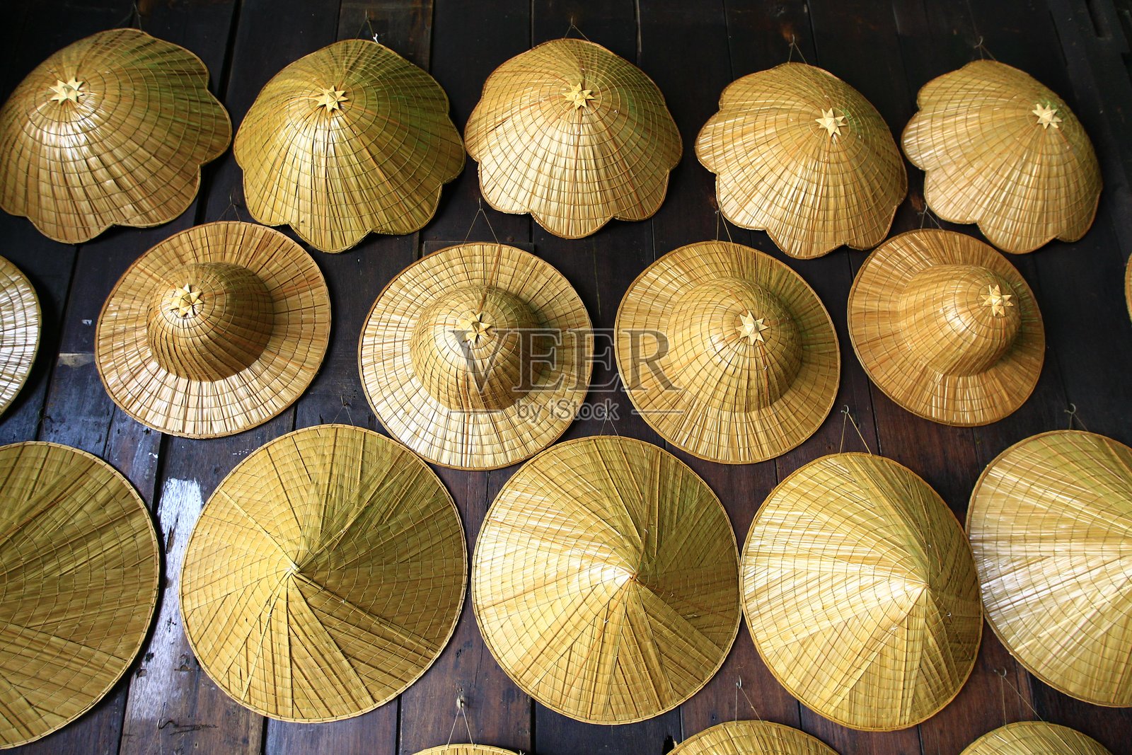 竹帽照片摄影图片