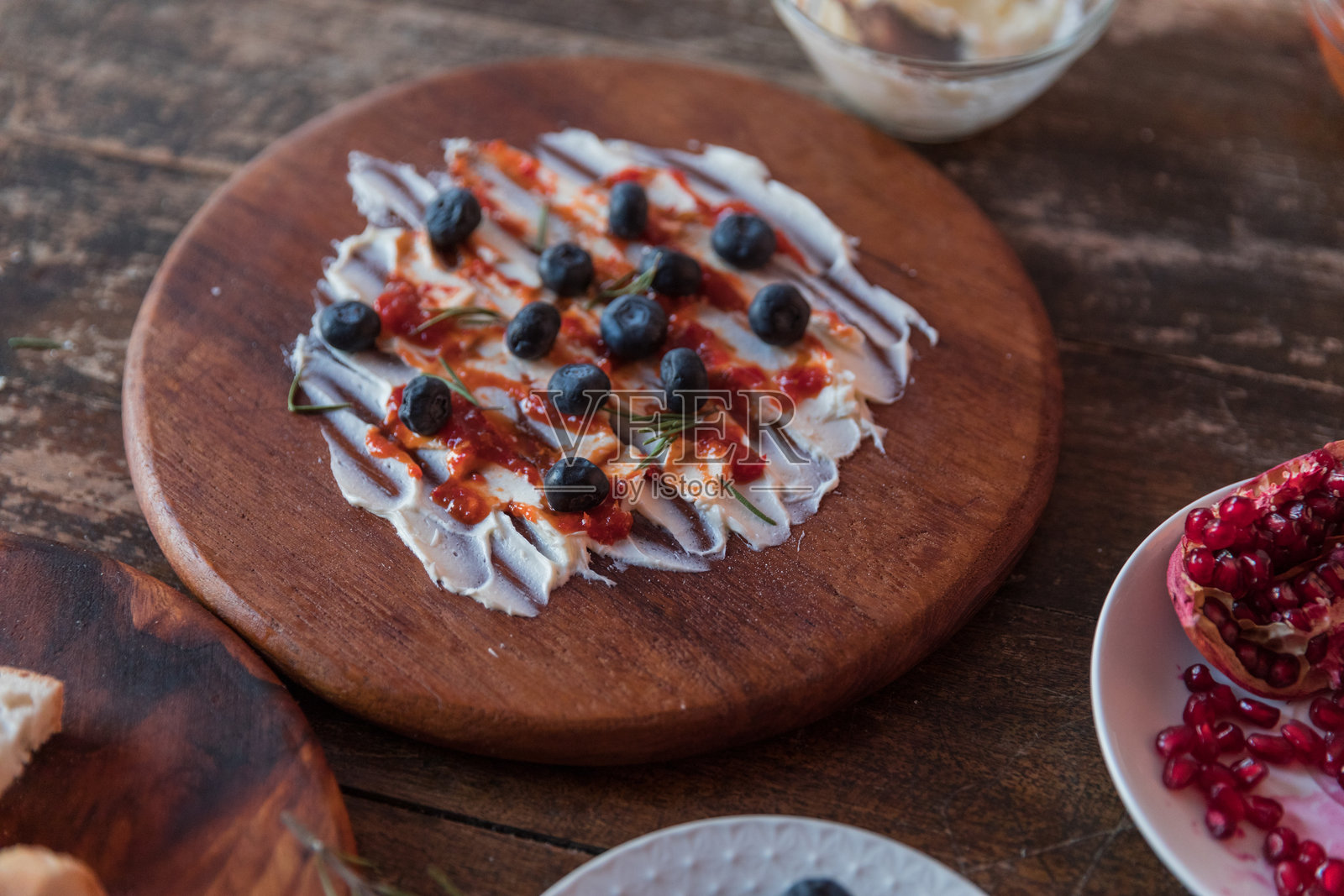 酸甜黄油板照片摄影图片