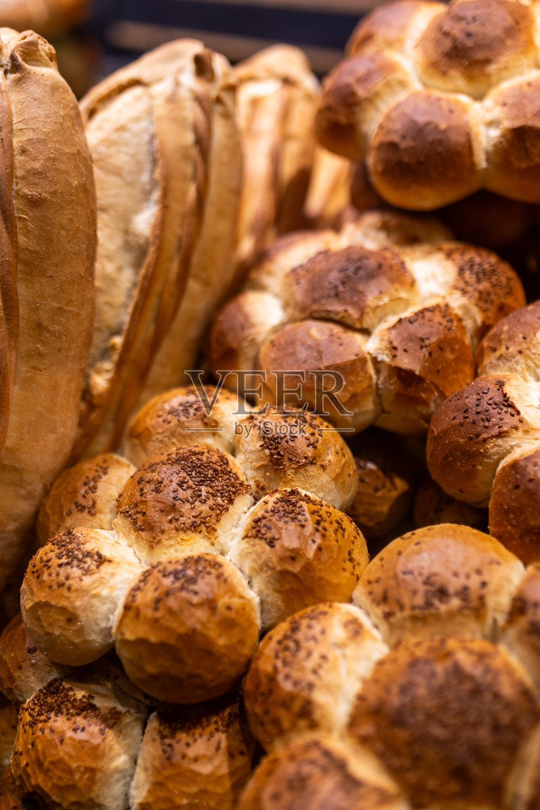 传统土耳其风格的面包条照片照片摄影图片