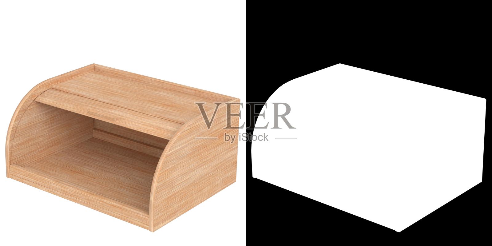 带翻盖的面包箱照片摄影图片