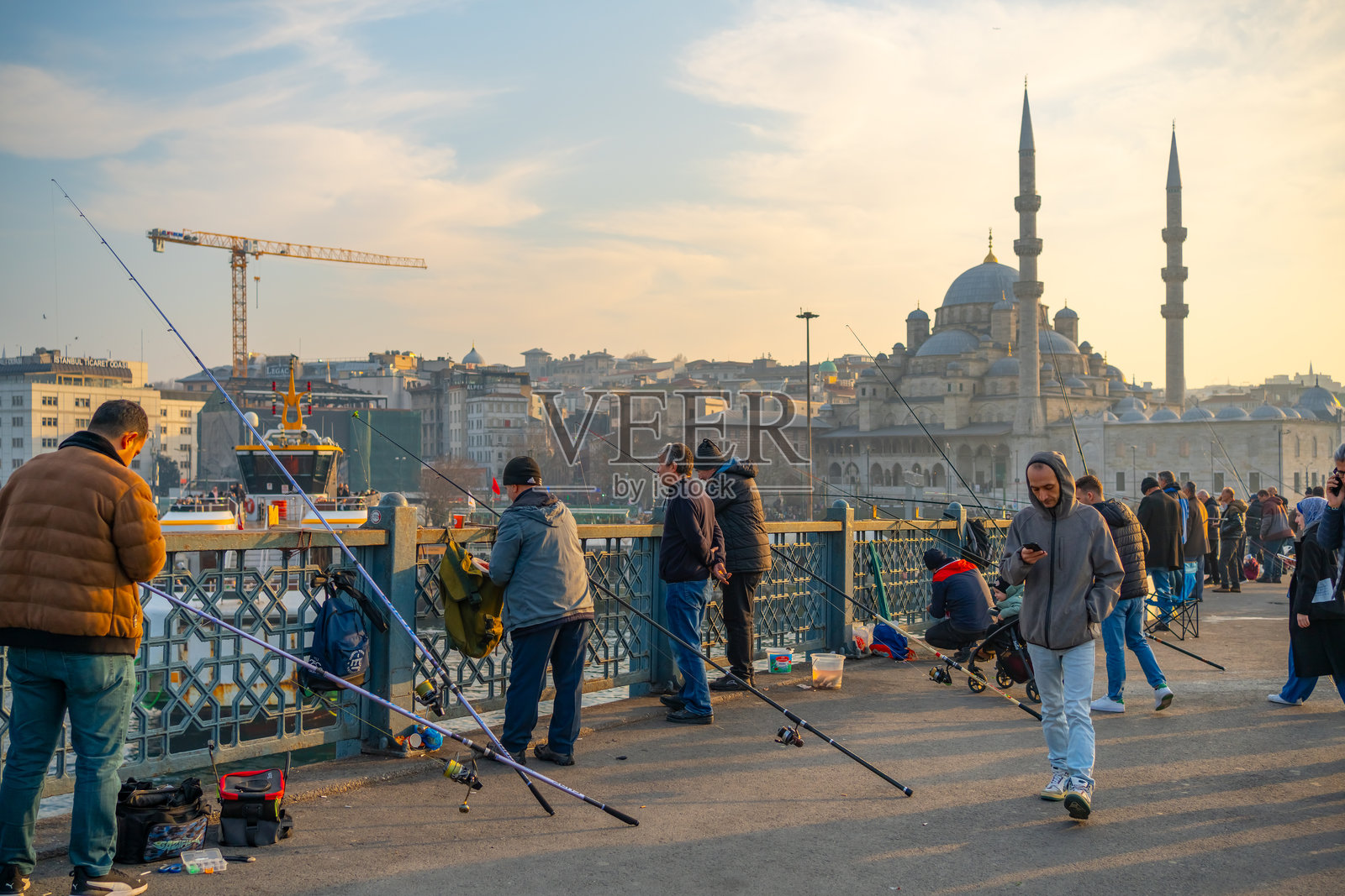伊斯坦布尔的城市生活照片摄影图片