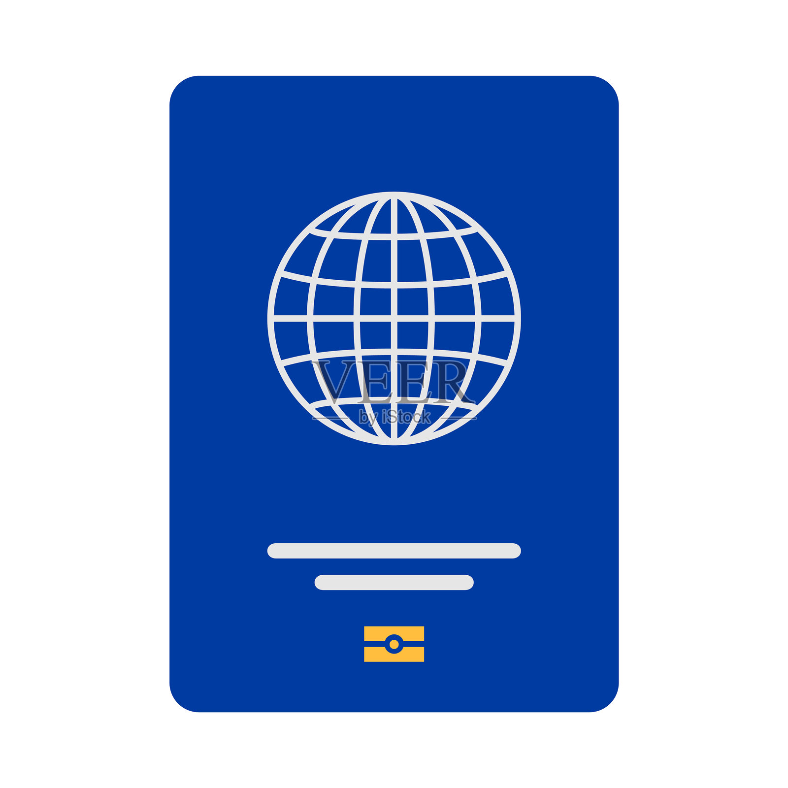 护照。插画图片素材