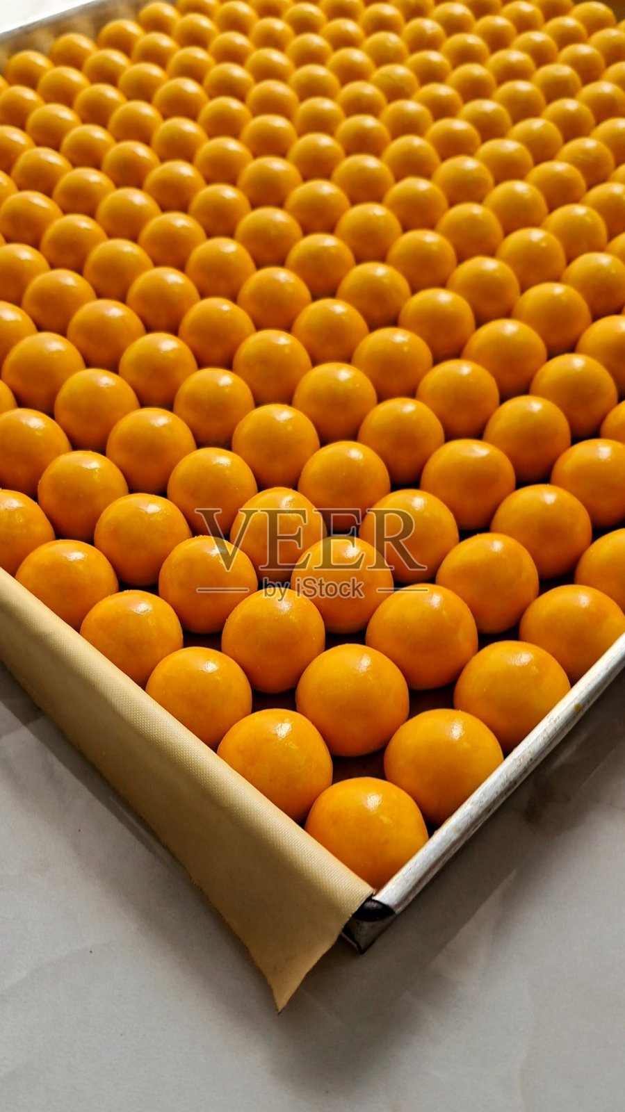 菠萝蛋糕，在印尼被称为Kue Nenas或Nastar，是庆祝开斋节最受欢迎的传统甜点之一。印尼人最喜欢的甜点。选择性聚焦。照片摄影图片