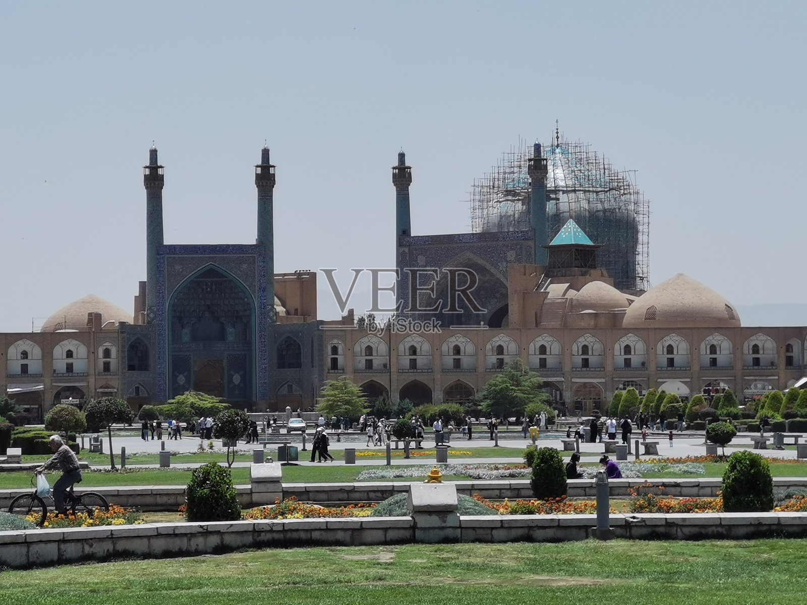 伊朗伊斯法罕的纳克什-贾汉广场照片摄影图片