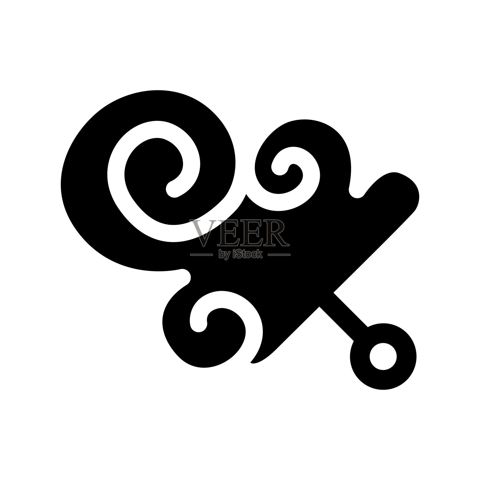 棉花糖，糖云图标矢量插图设计插画图片素材