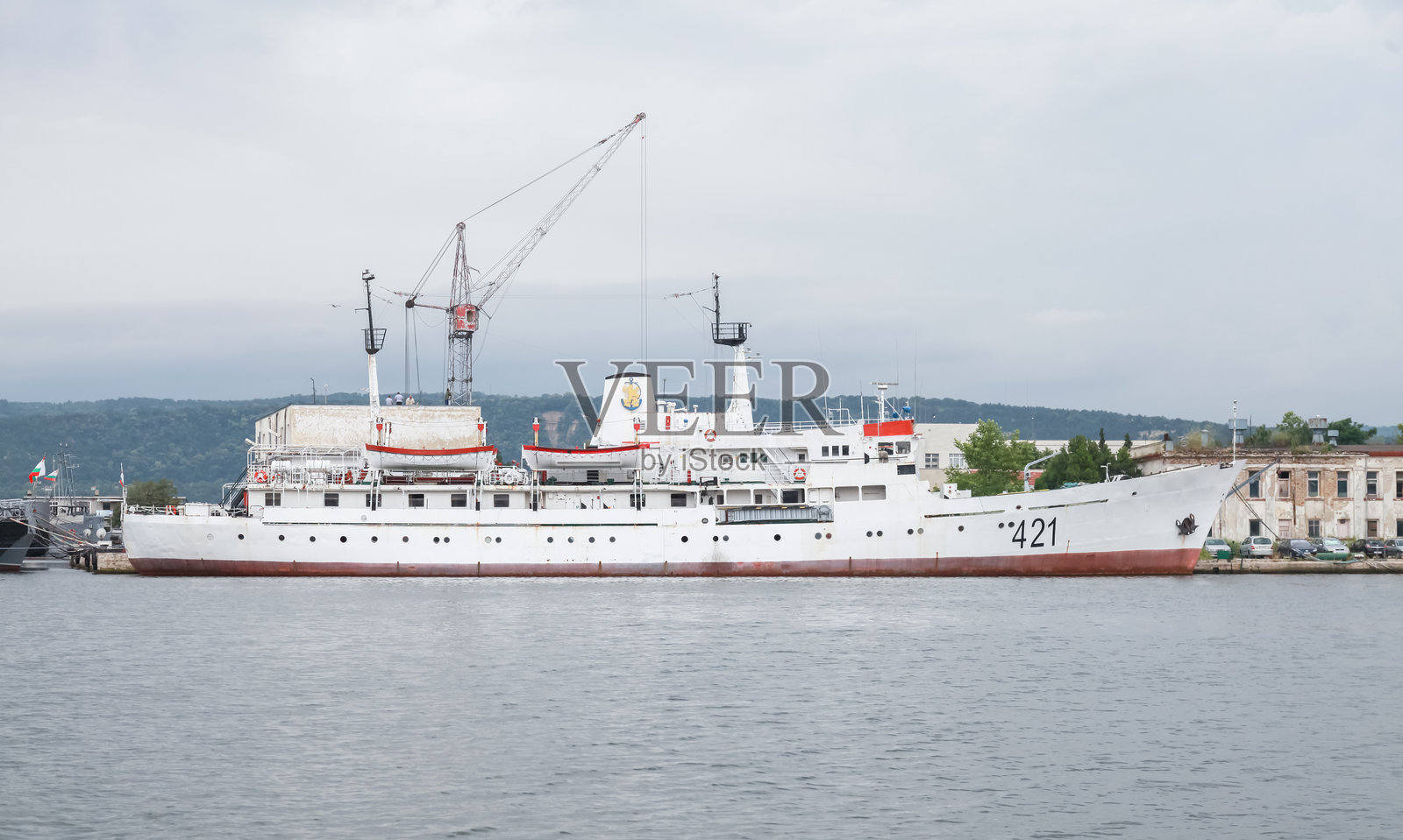 保加利亚海军训练舰421号照片摄影图片