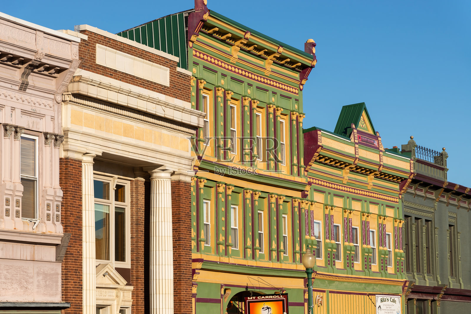 卡罗尔山市中心照片摄影图片