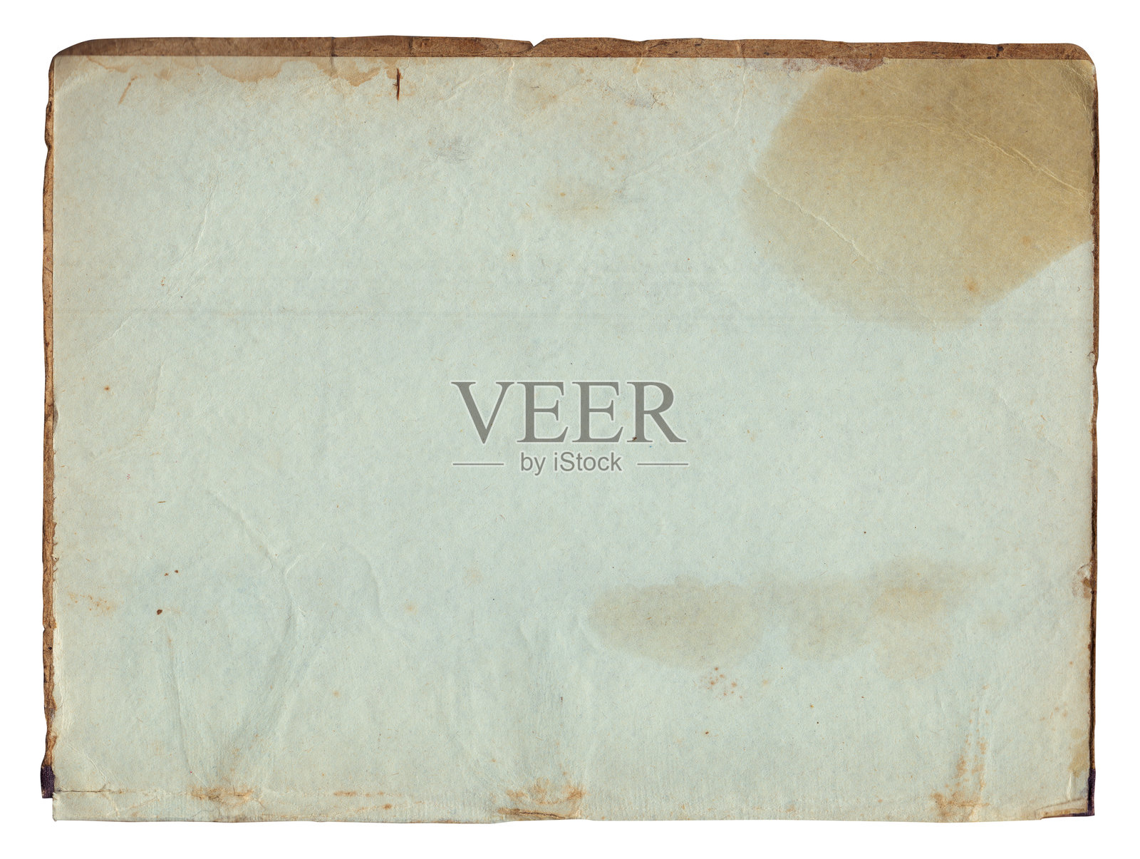 古老的撕裂纸张纹理的复古背景，独立展示照片摄影图片