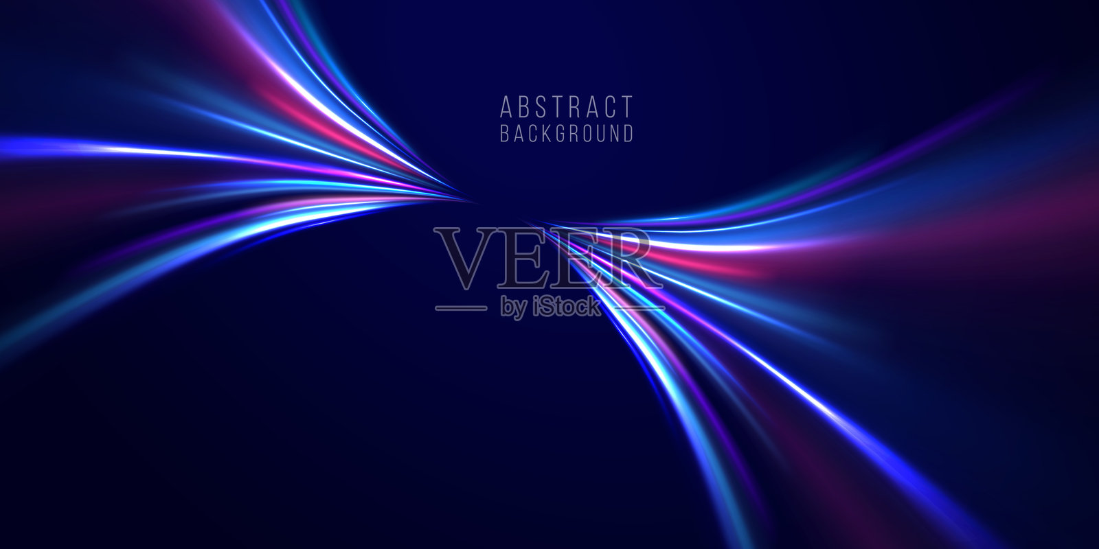 彩色闪亮的螺旋波火花。弯曲的明亮速度线旋转。闪亮的波浪路径。旋转的动态霓虹圆圈。魔幻的金色漩涡带有高光。发光的漩涡散景效果。矢量图。插画图片素材