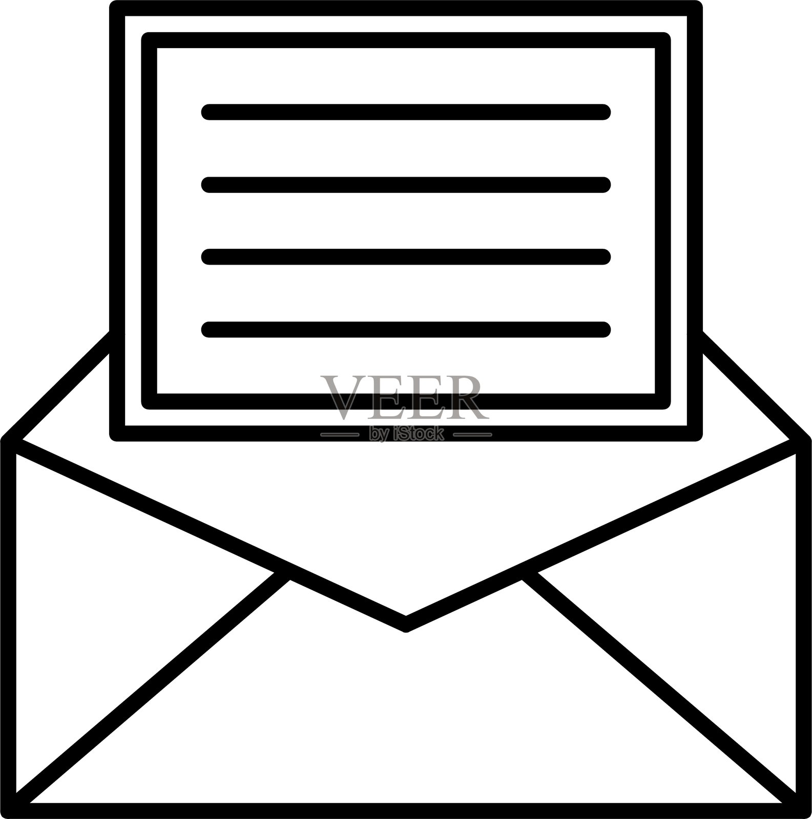 电子邮件图标插画图片素材