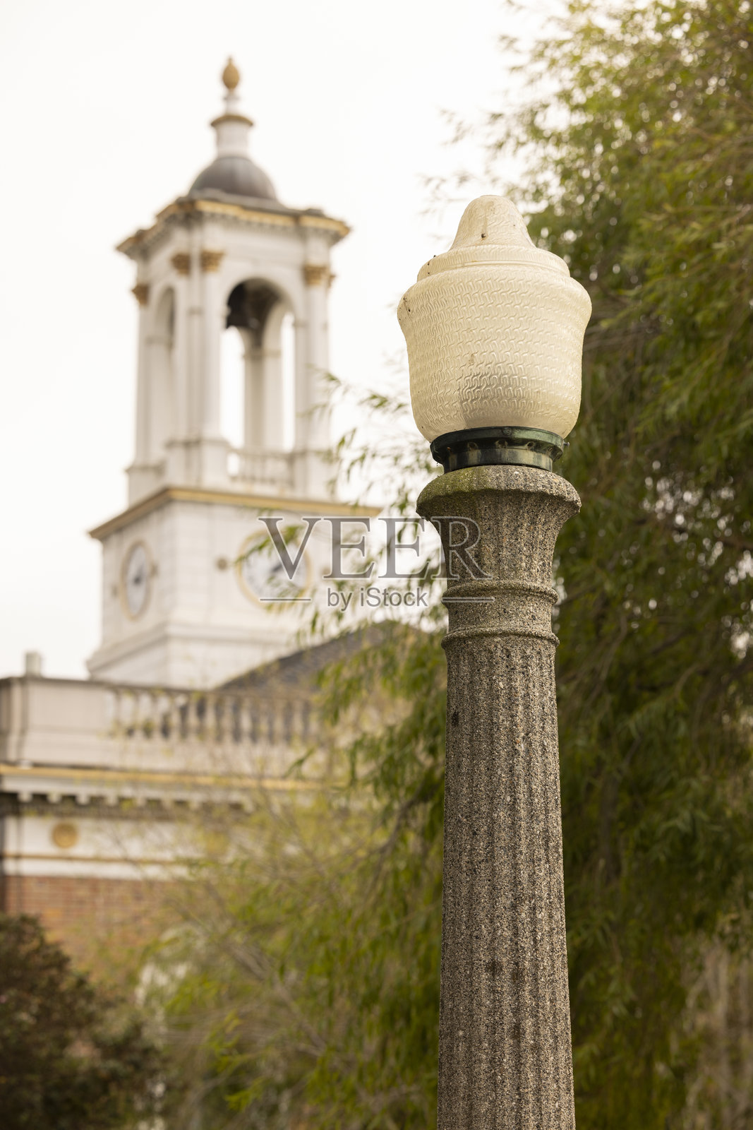 历史悠久的南旧金山街灯照片摄影图片