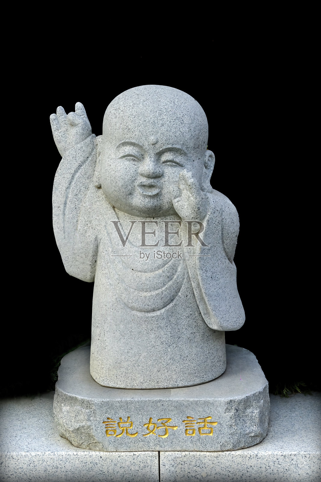 天津大悲院年轻的佛像照片摄影图片