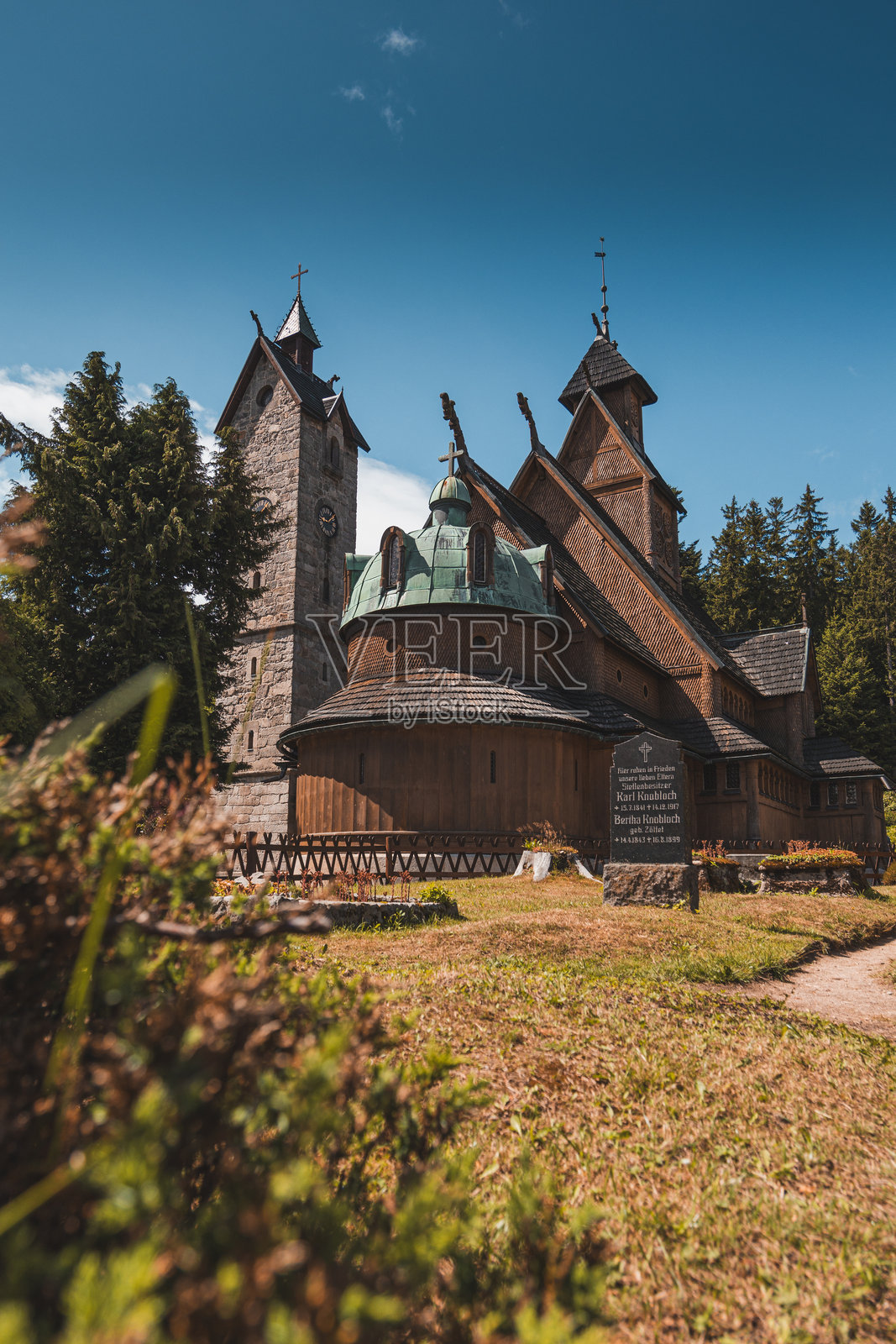 波兰卡尔帕茨的王教堂照片摄影图片